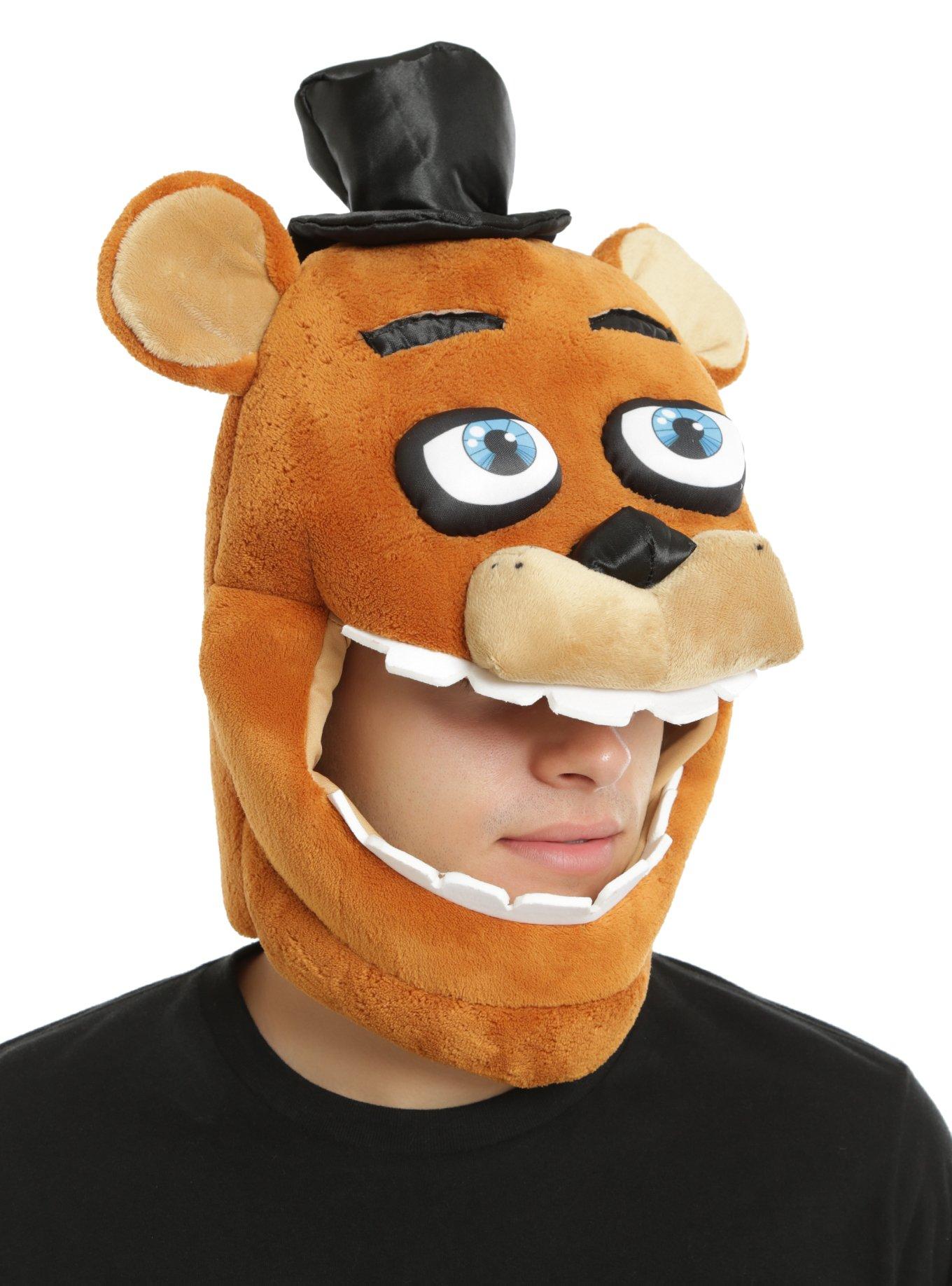 Five Nights At Freddy's Freddy Fazbear Plush Mask Hot Topic