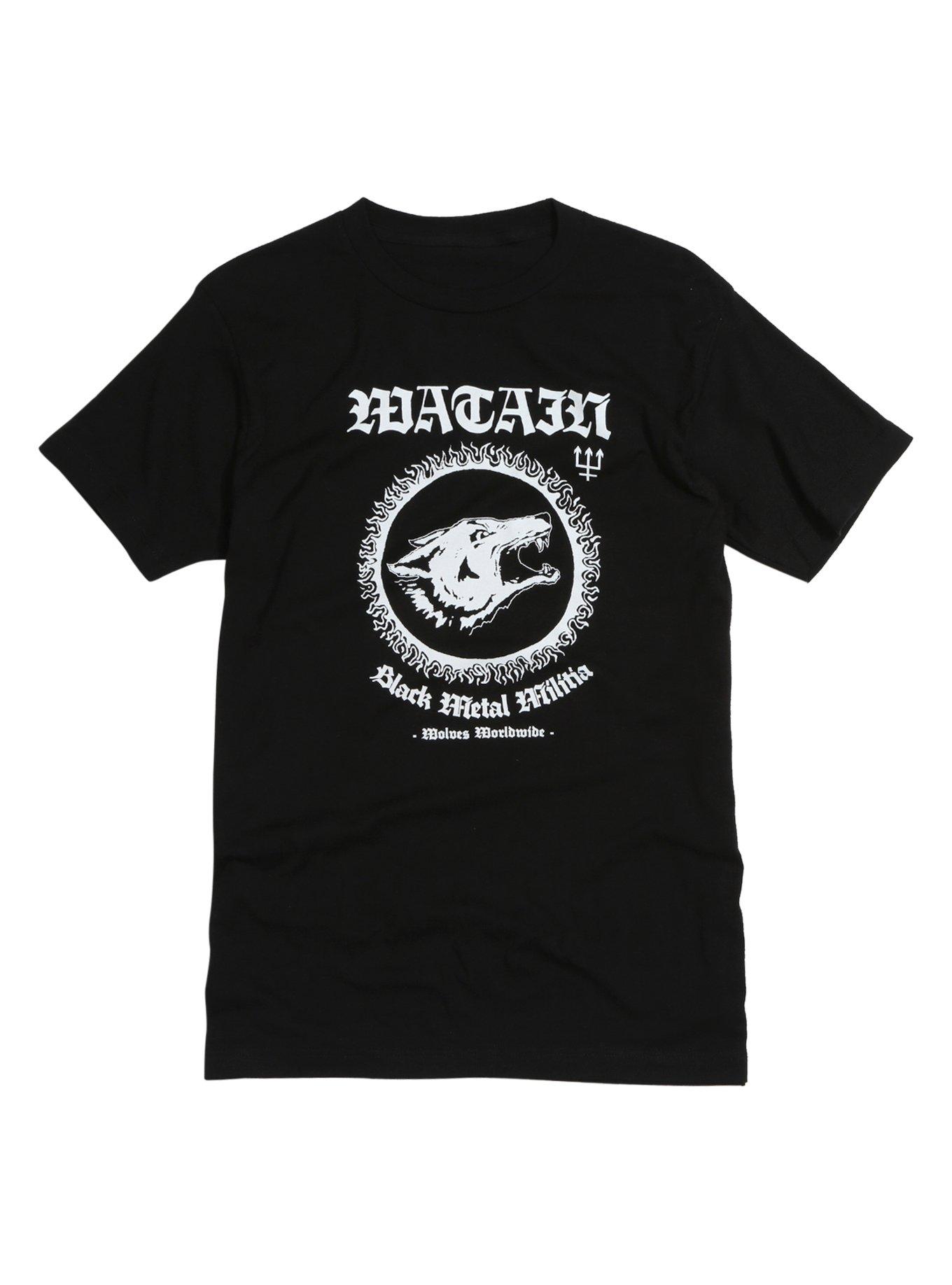 Watain Black Metal Militia TShirt Hot Topic