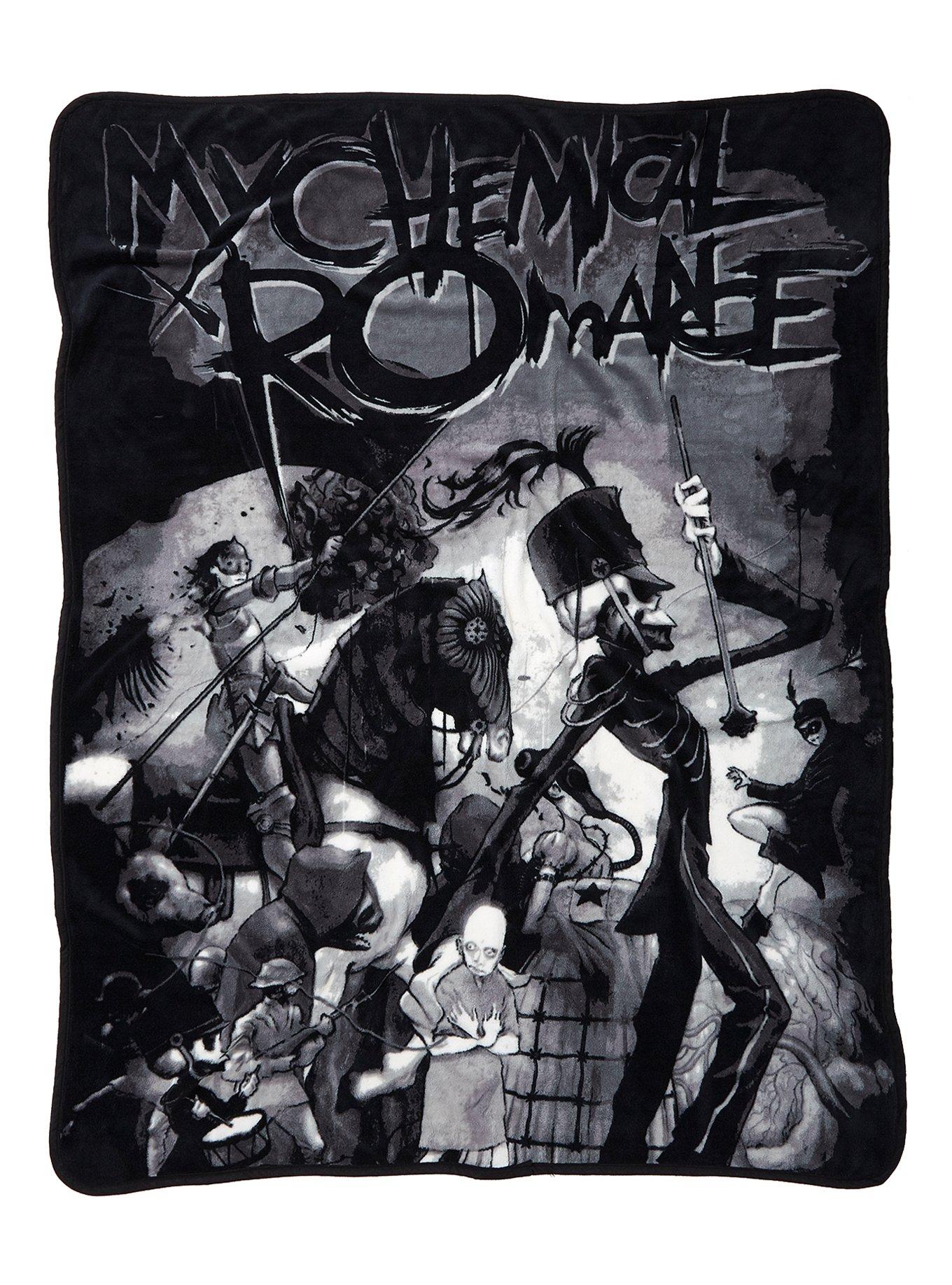 My Chemical Romance The Black Parade Throw Blanket Hot Topic