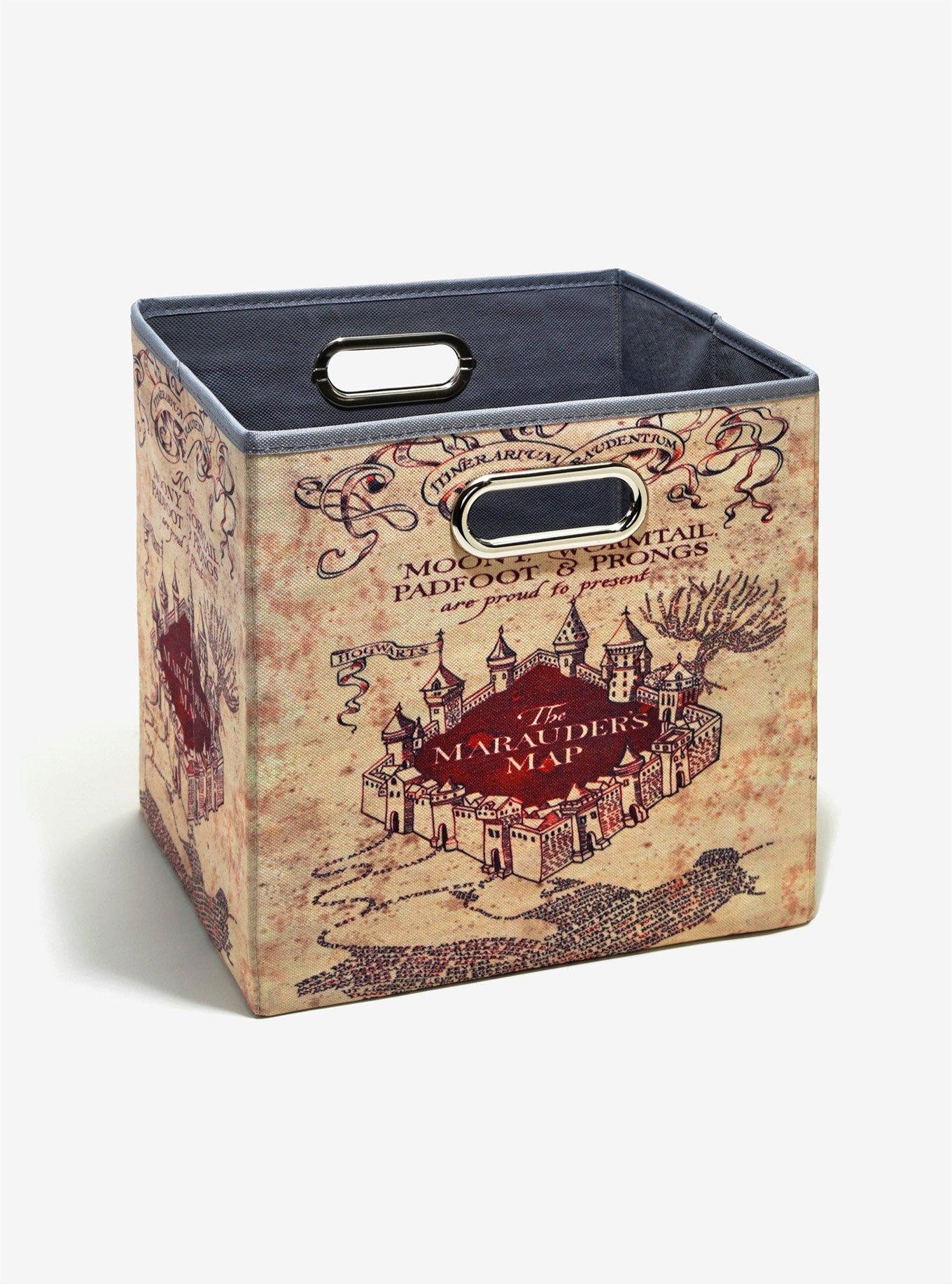Harry Potter Marauder's Map Folding Storage Bin BoxLunch