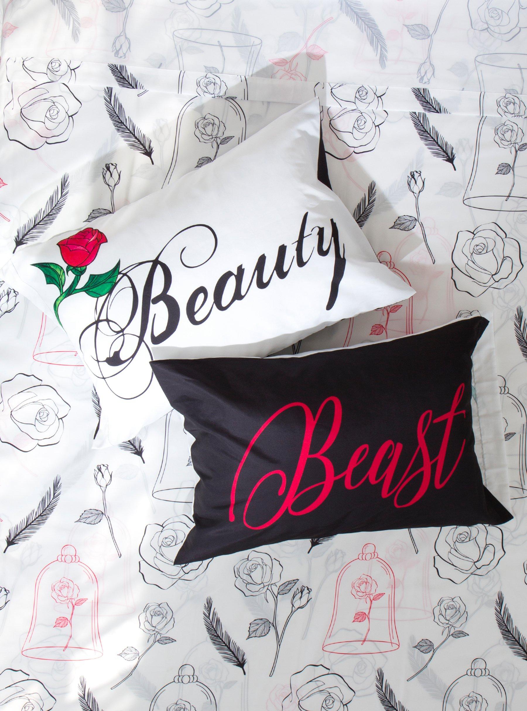 Disney Beauty And The Beast Pillowcase Set Hot Topic