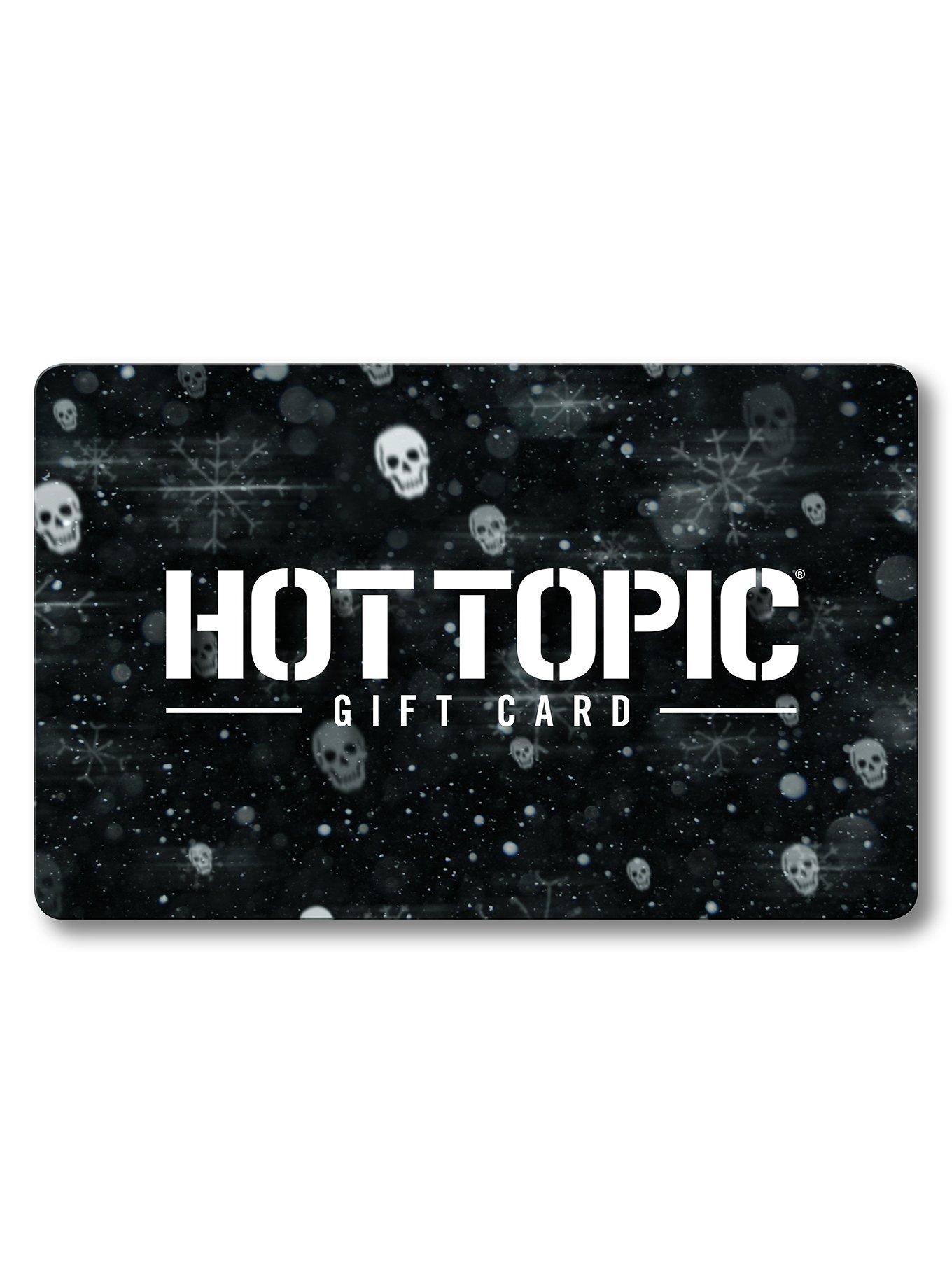 25 Gift Card Hot Topic
