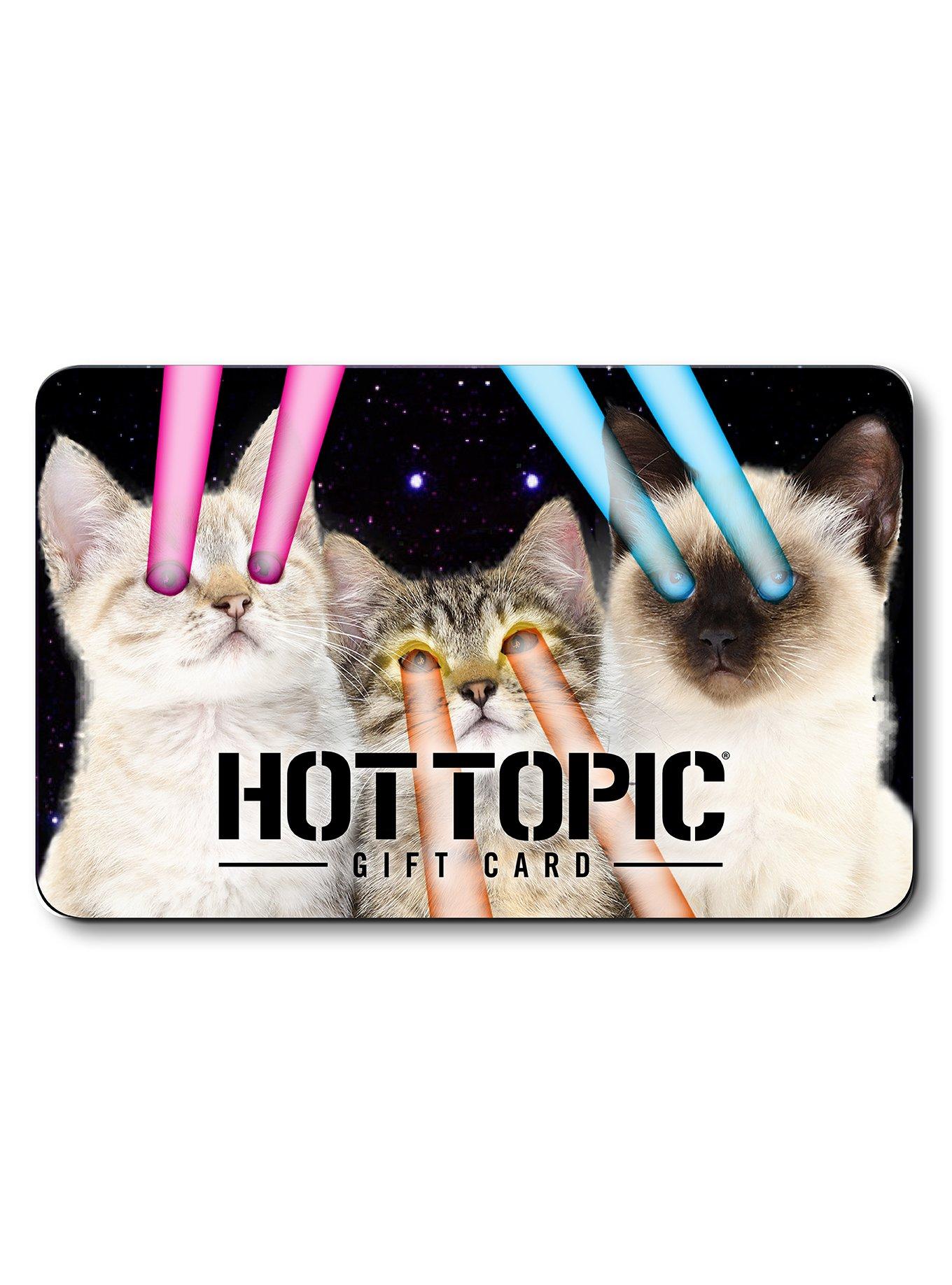 25 Gift Card Hot Topic