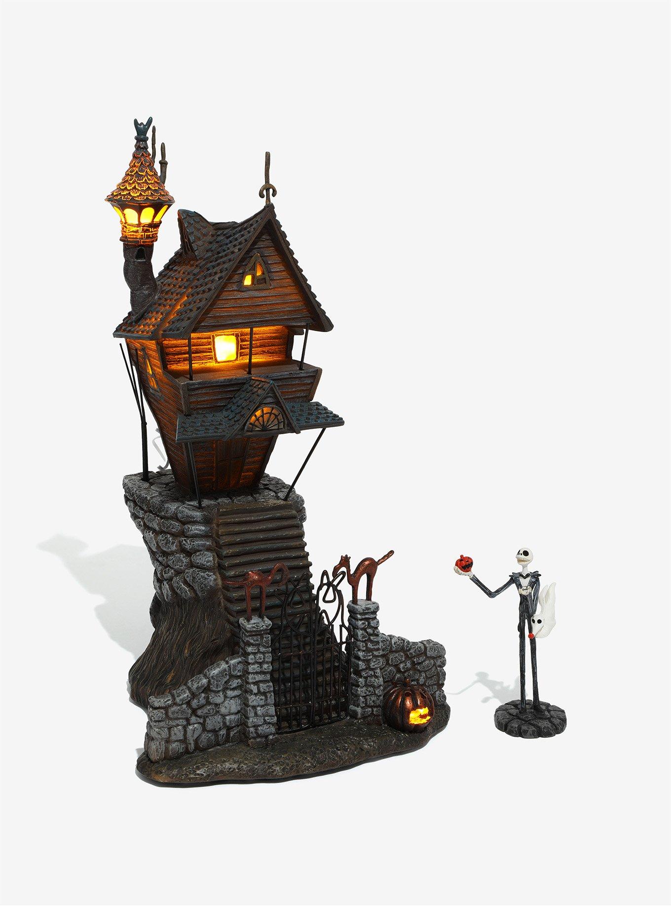 The Nightmare Before Christmas Jack Skellington House Resin Figure