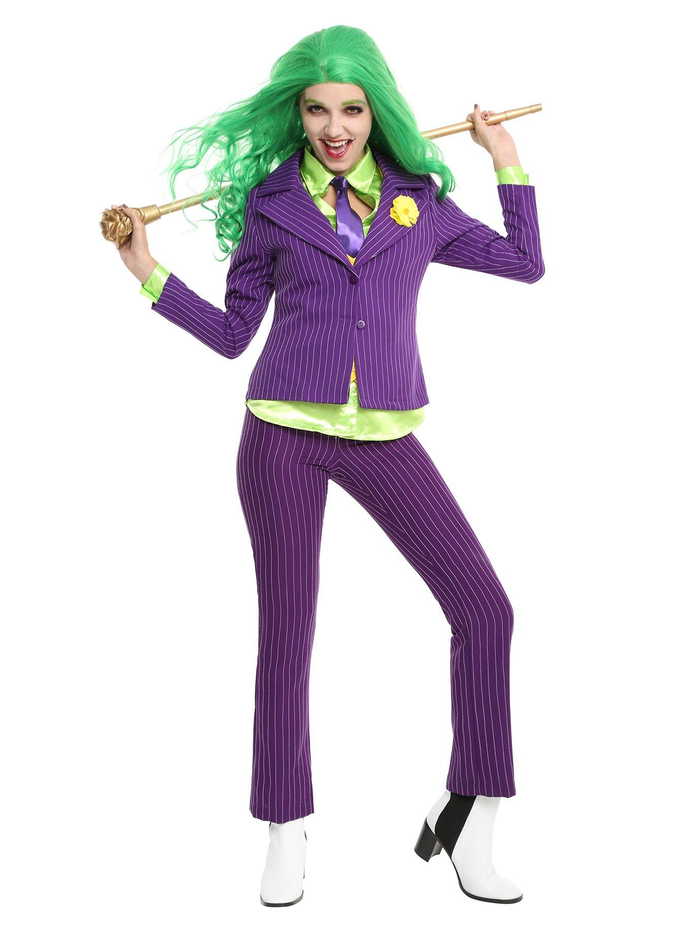 DC Comics The Joker Women's Costume Hot Topic