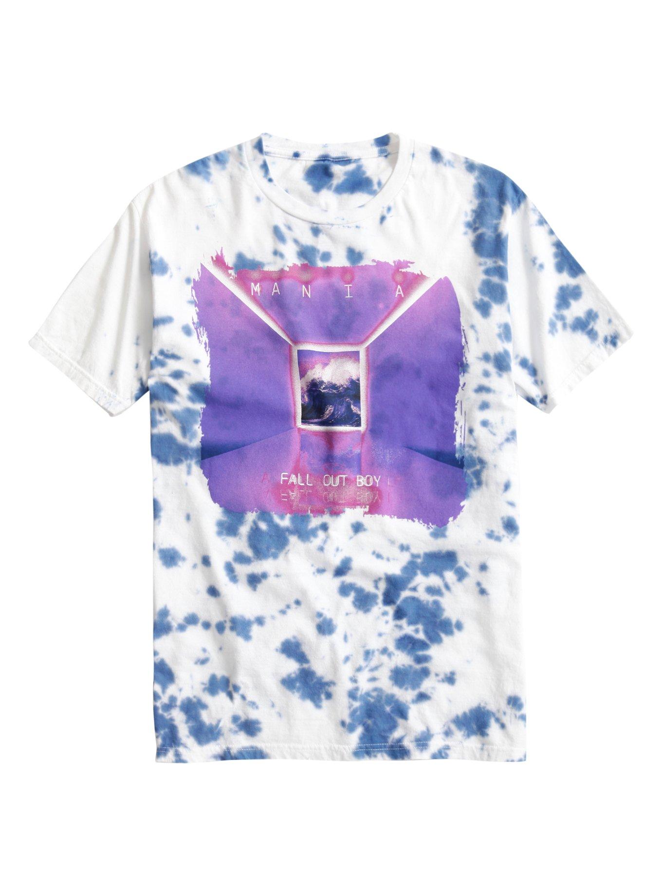 Fall Out Boy Mania TieDye TShirt Hot Topic