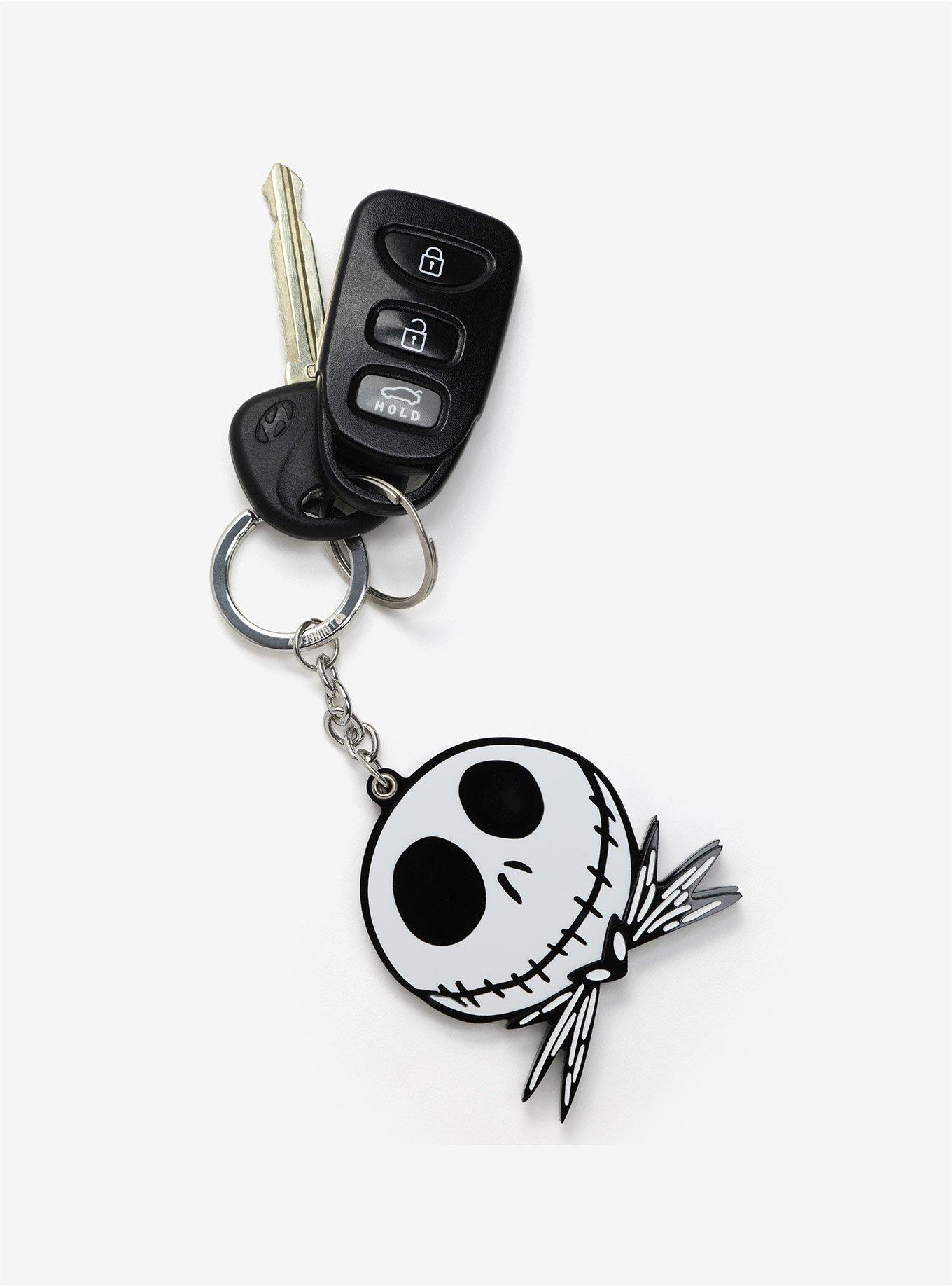 The Nightmare Before Christmas Jack Skellington Mirror Key Chain BoxLunch