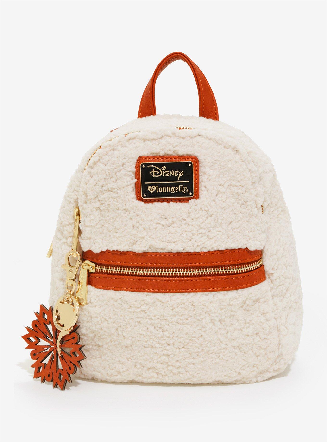 Loungefly Disney Frozen Sherpa Mini Backpack BoxLunch Exclusive