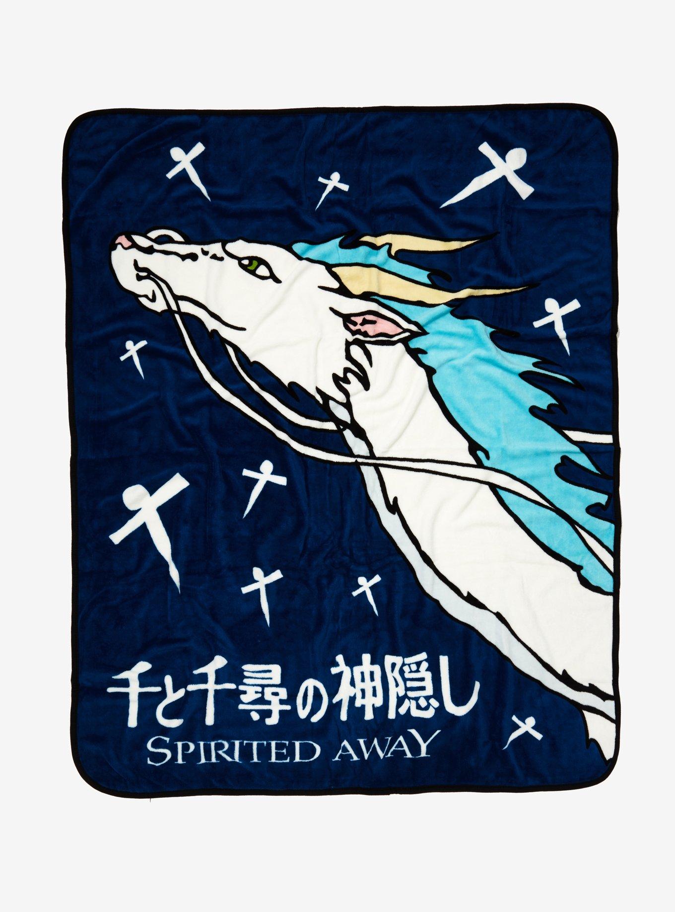 Studio Ghibli Spirited Away Haku Throw Blanket BoxLunch