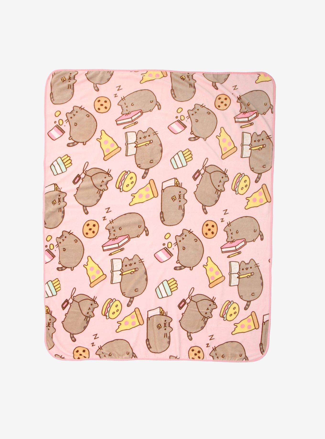 Pusheen Snacks Throw Blanket Hot Topic