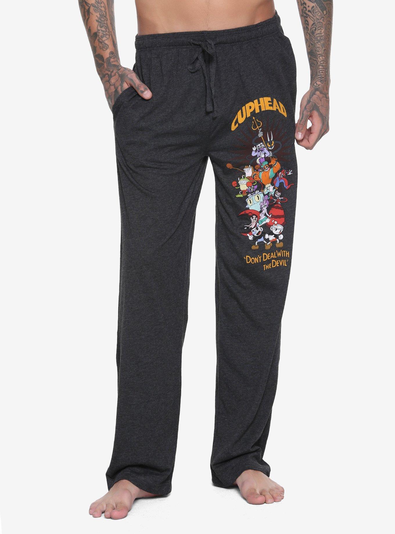 Cuphead Don't Deal Guys Pajama Pants Hot Topic
