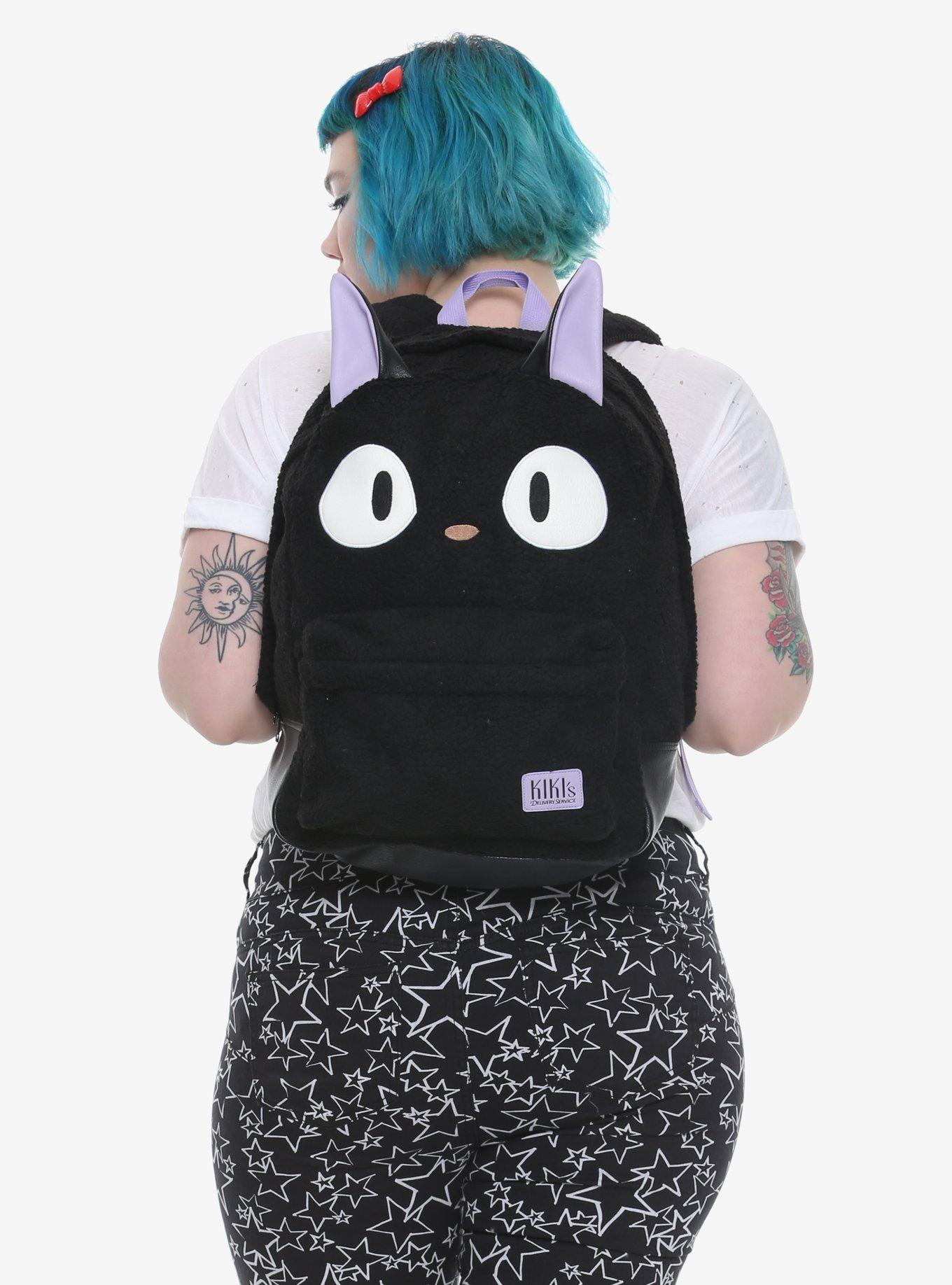 Studio Ghibli Kiki's Delivery Service Jiji Sherpa Backpack Hot Topic
