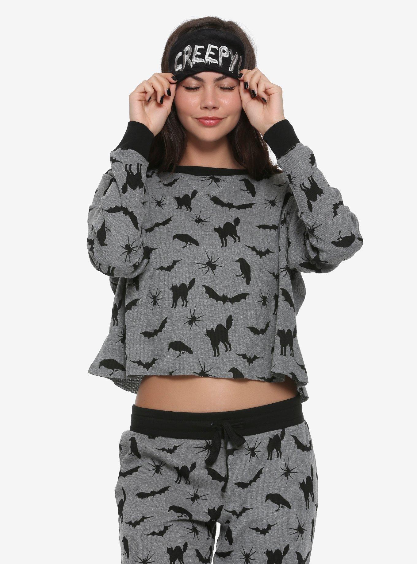 Creepy! 3 Piece Girls Sleep Set Hot Topic