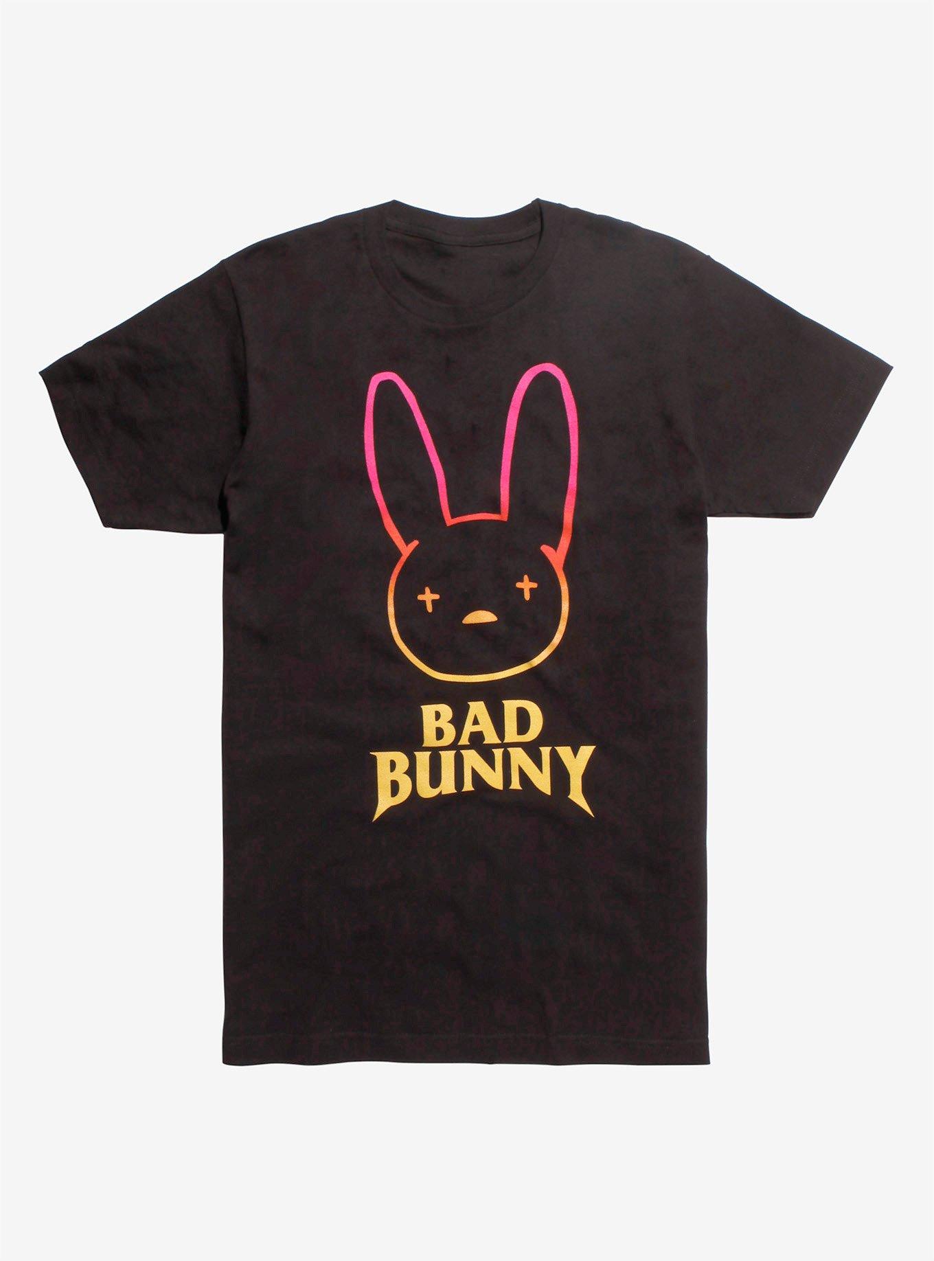 Bad Bunny Logo TShirt Hot Topic
