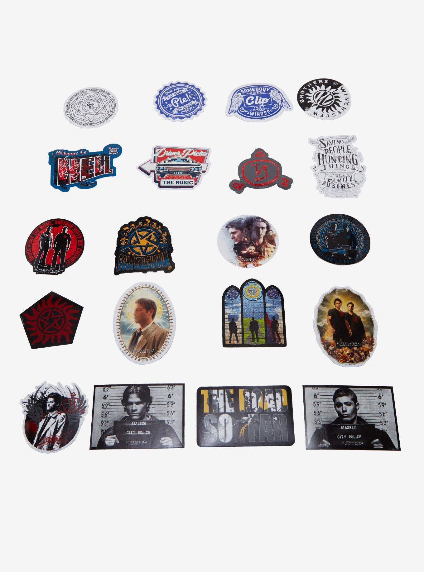 Supernatural Blind Sticker Pack Hot Topic