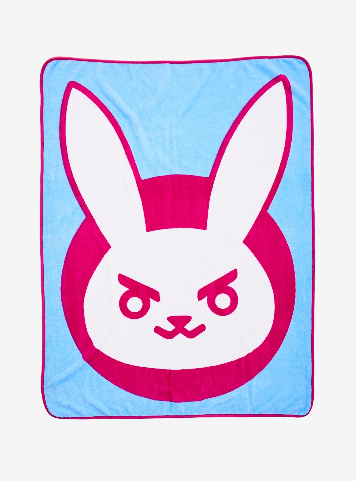 Overwatch D.Va Throw Blanket Hot Topic