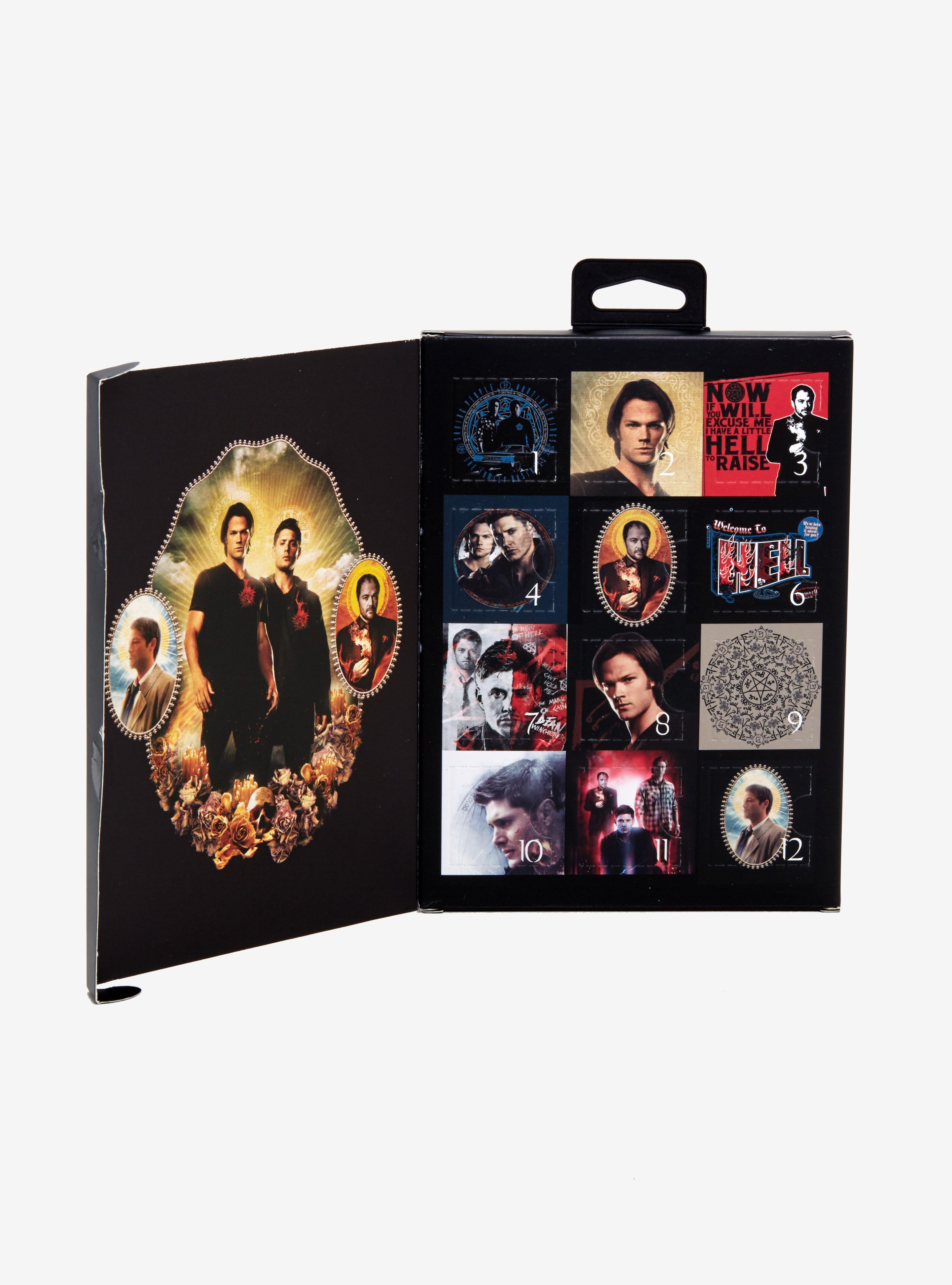 Supernatural 12 Day Advent Interchangeable Necklace Set Hot Topic