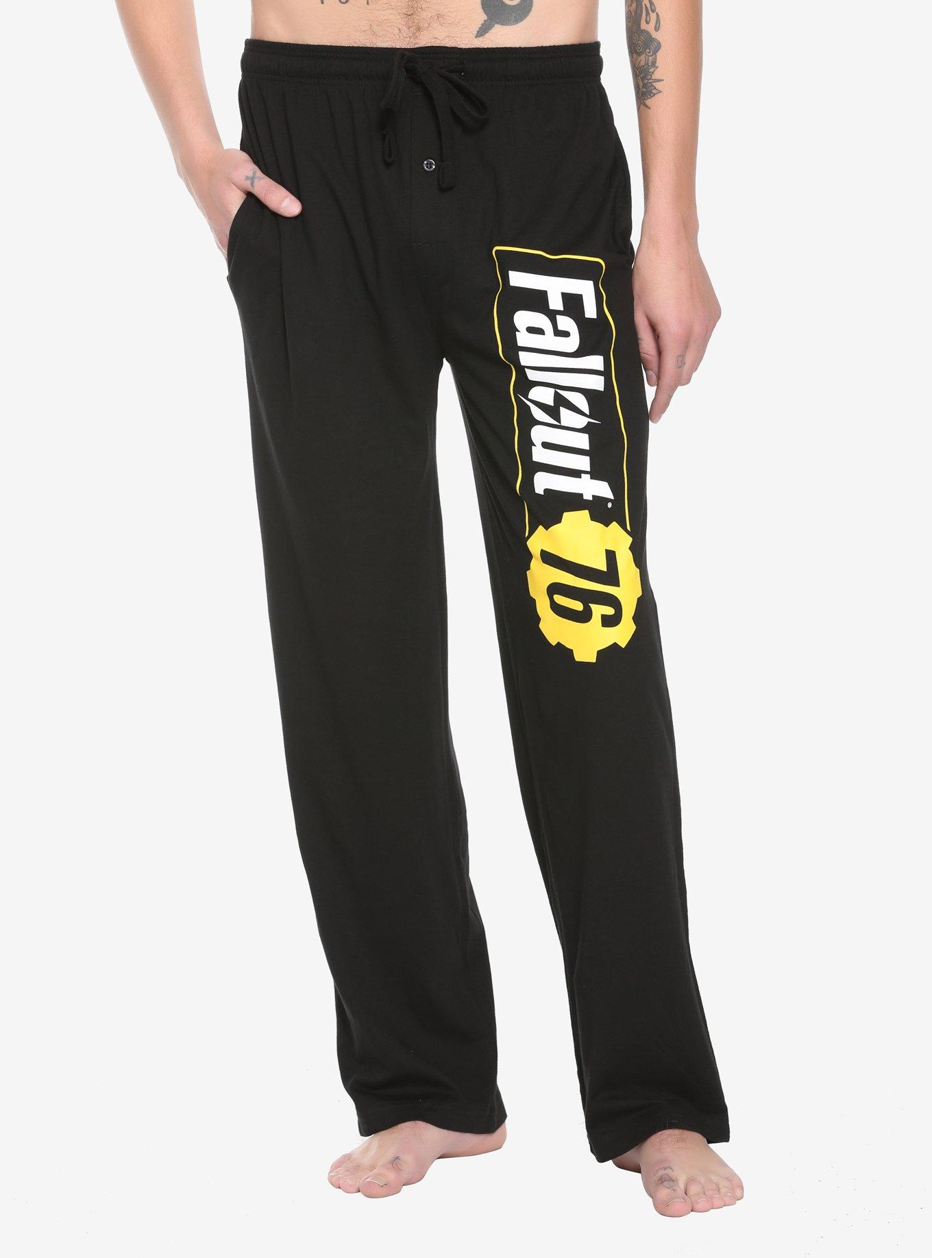 Fallout 76 Logo Pajama Pants Hot Topic