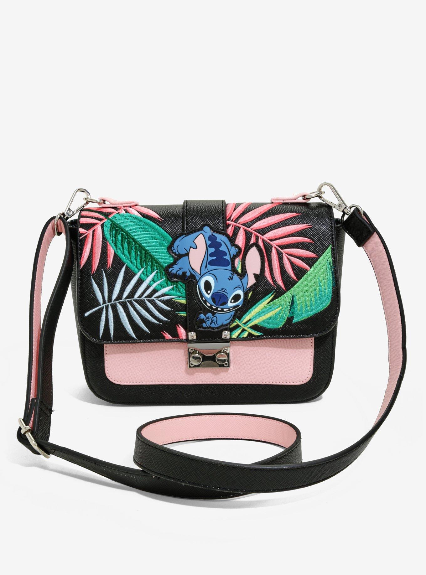 Loungefly Disney Lilo Stitch Coconut Stitch Crossbody Bag EE Exclusive