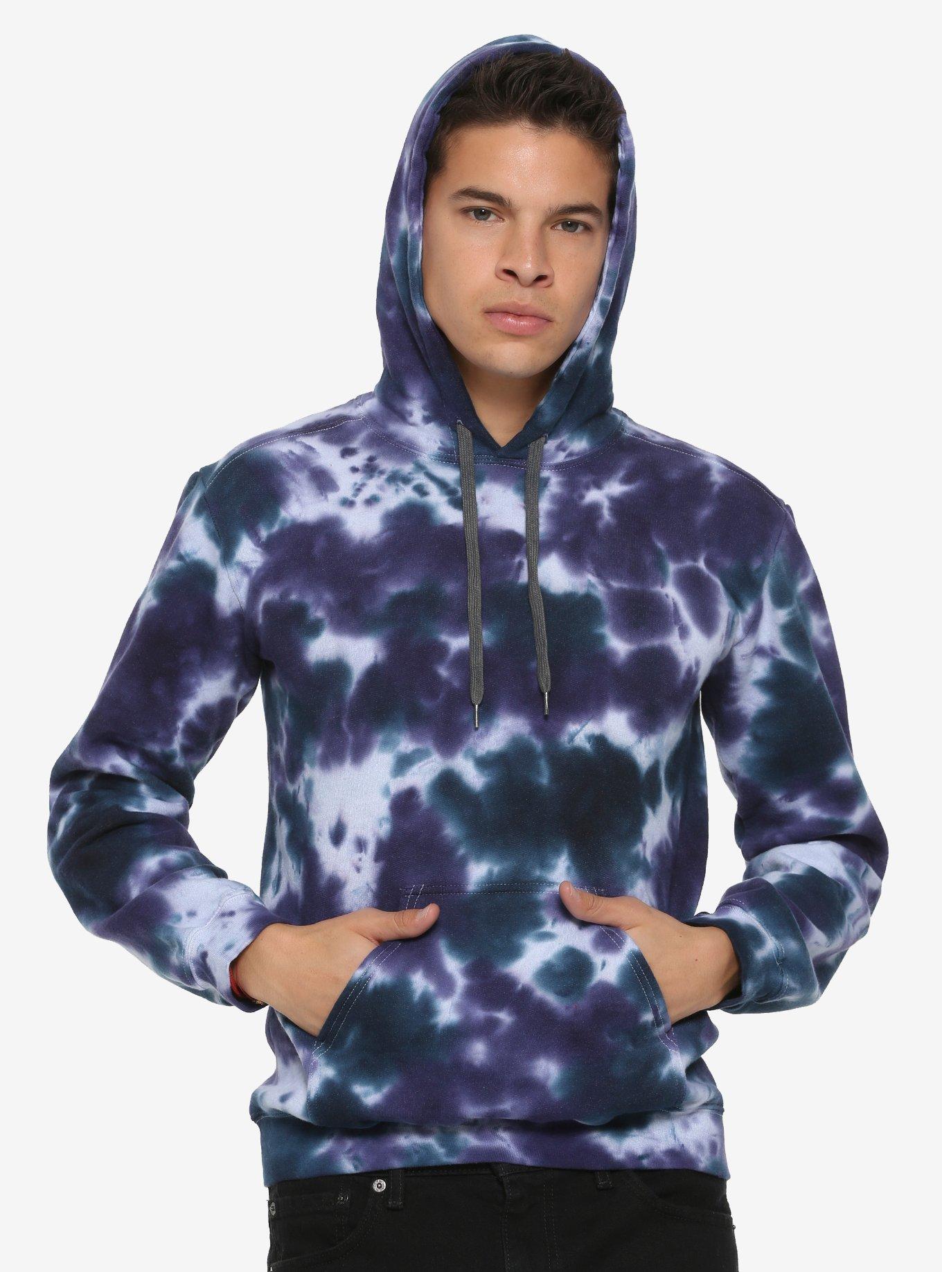 Purple Wash Hoodie Hot Topic