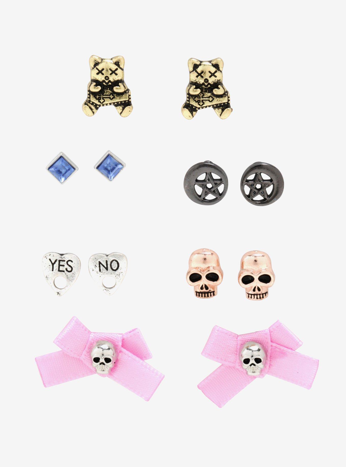 Pastel Goth Earring Set Hot Topic