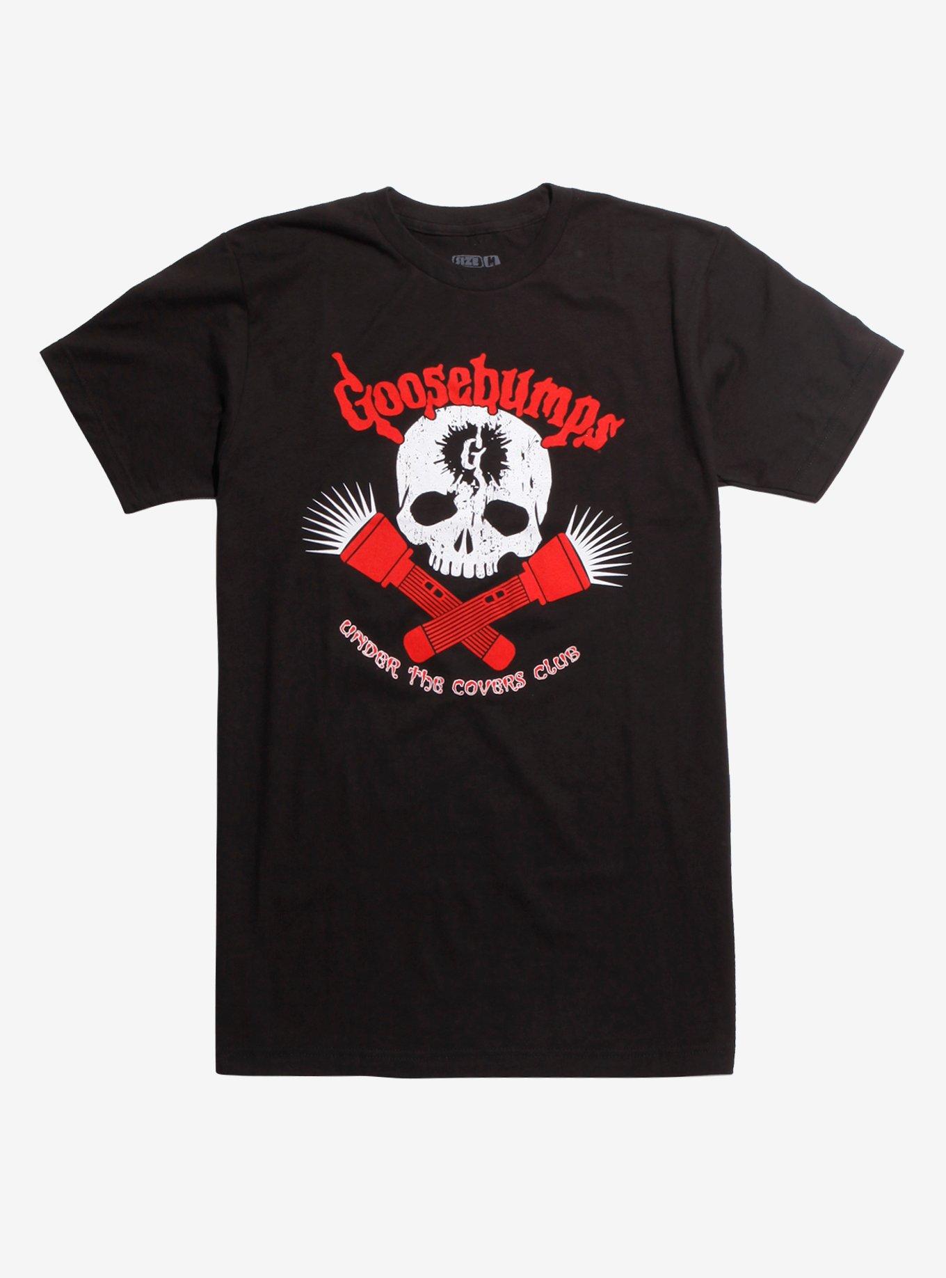 Goosebumps Under The Covers Club Flashlight T Shirt Hot Topic