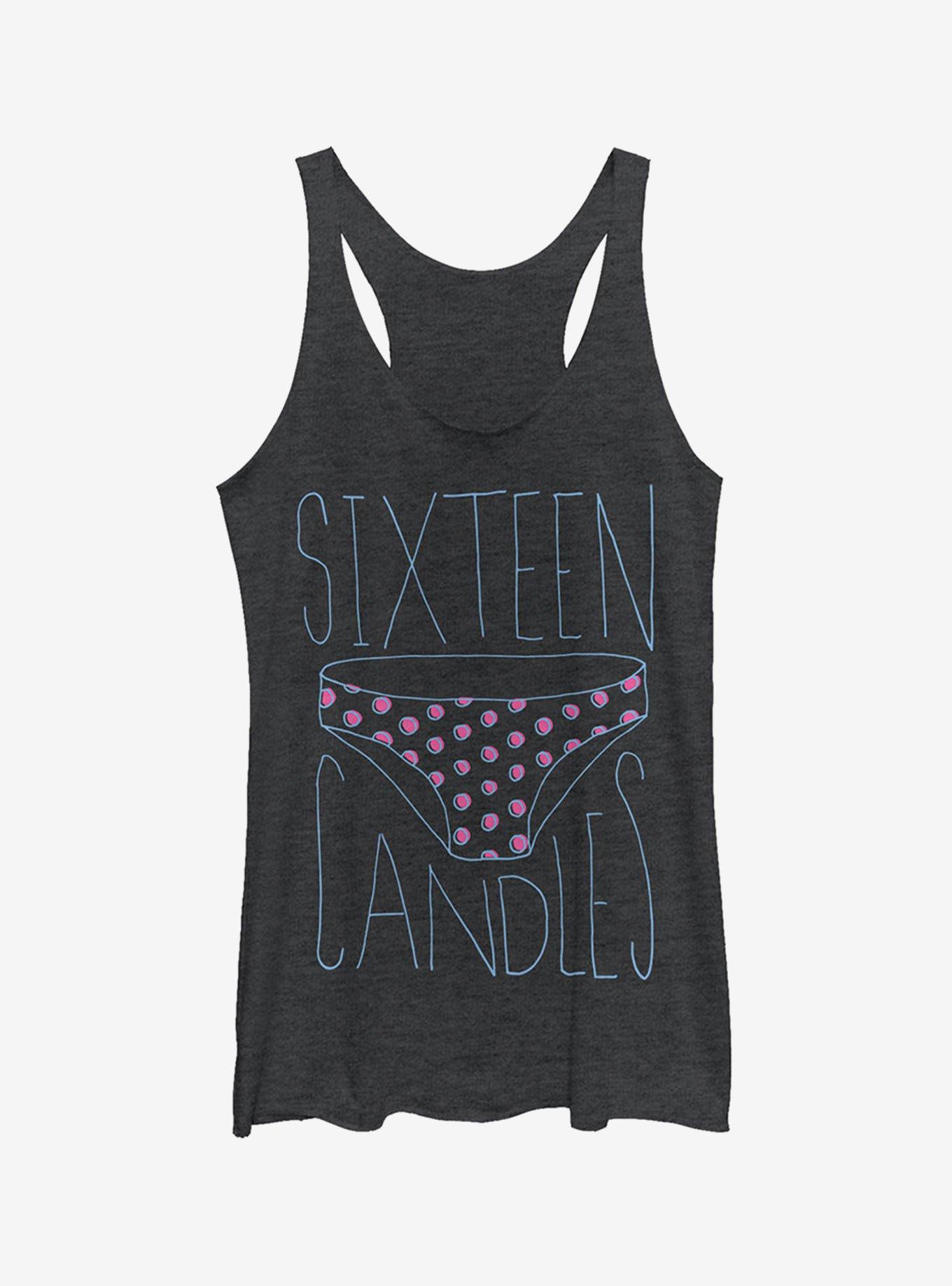 Sixteen Candles Borrowed Panties Girls Tank Top BLACK Hot Topic
