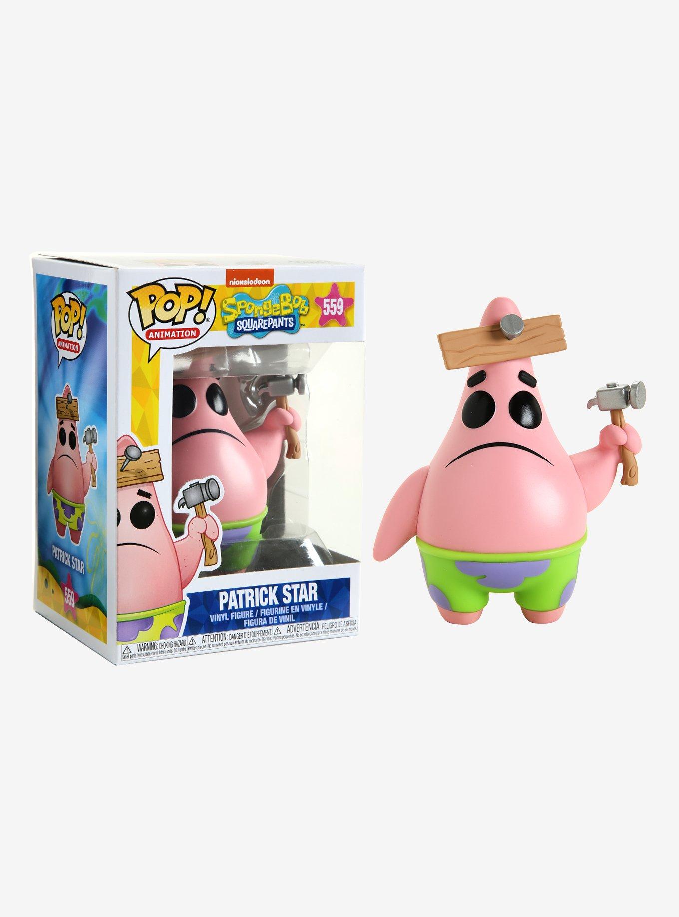 Funko Pop! SpongeBob SquarePants Patrick Star Hammer Vinyl Figure