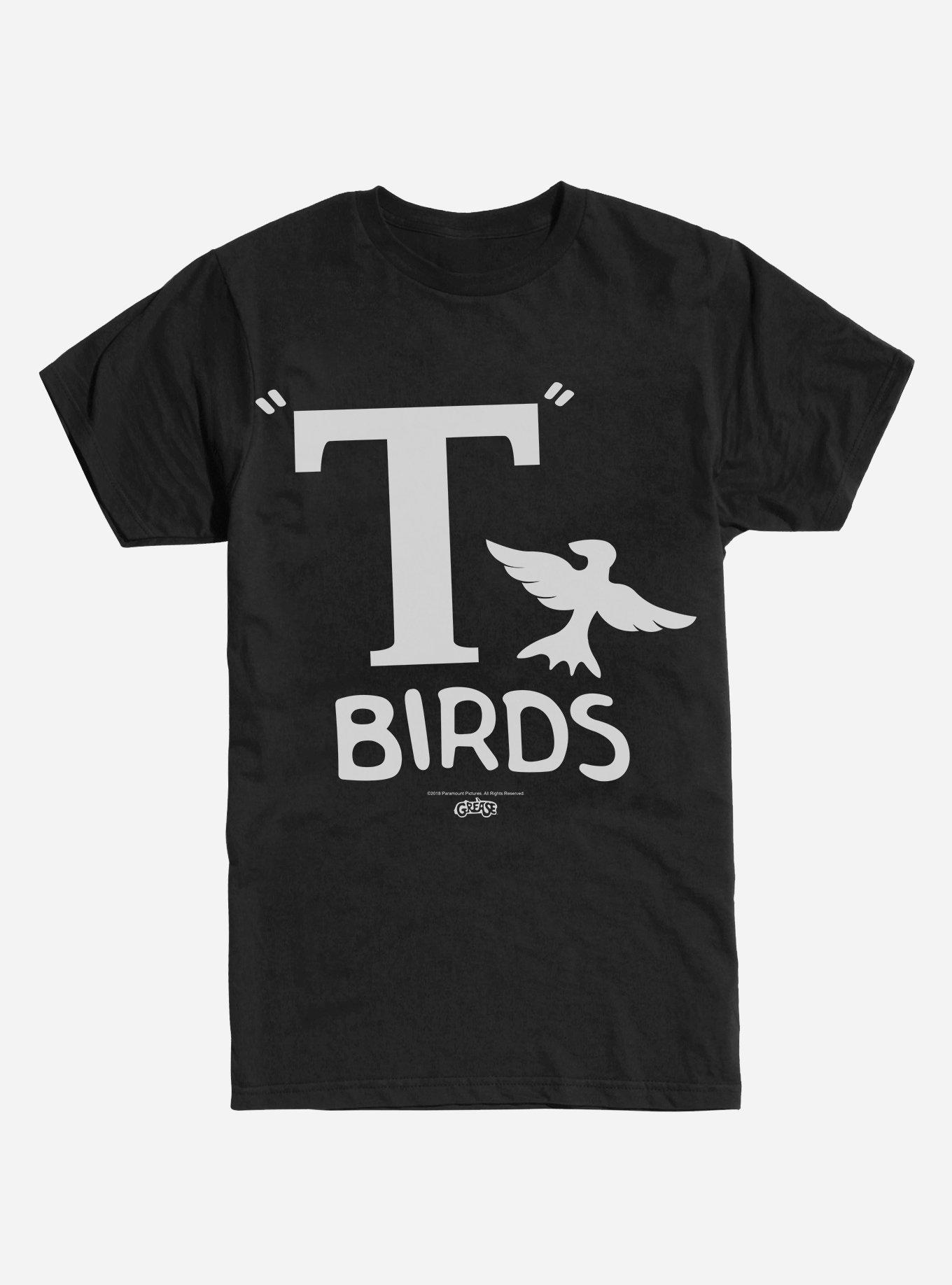 Grease TBirds TShirt BLACK BoxLunch