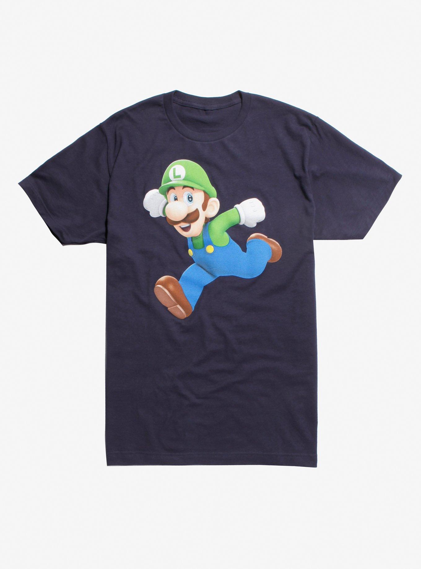 Super Mario Bros. Luigi TShirt Hot Topic