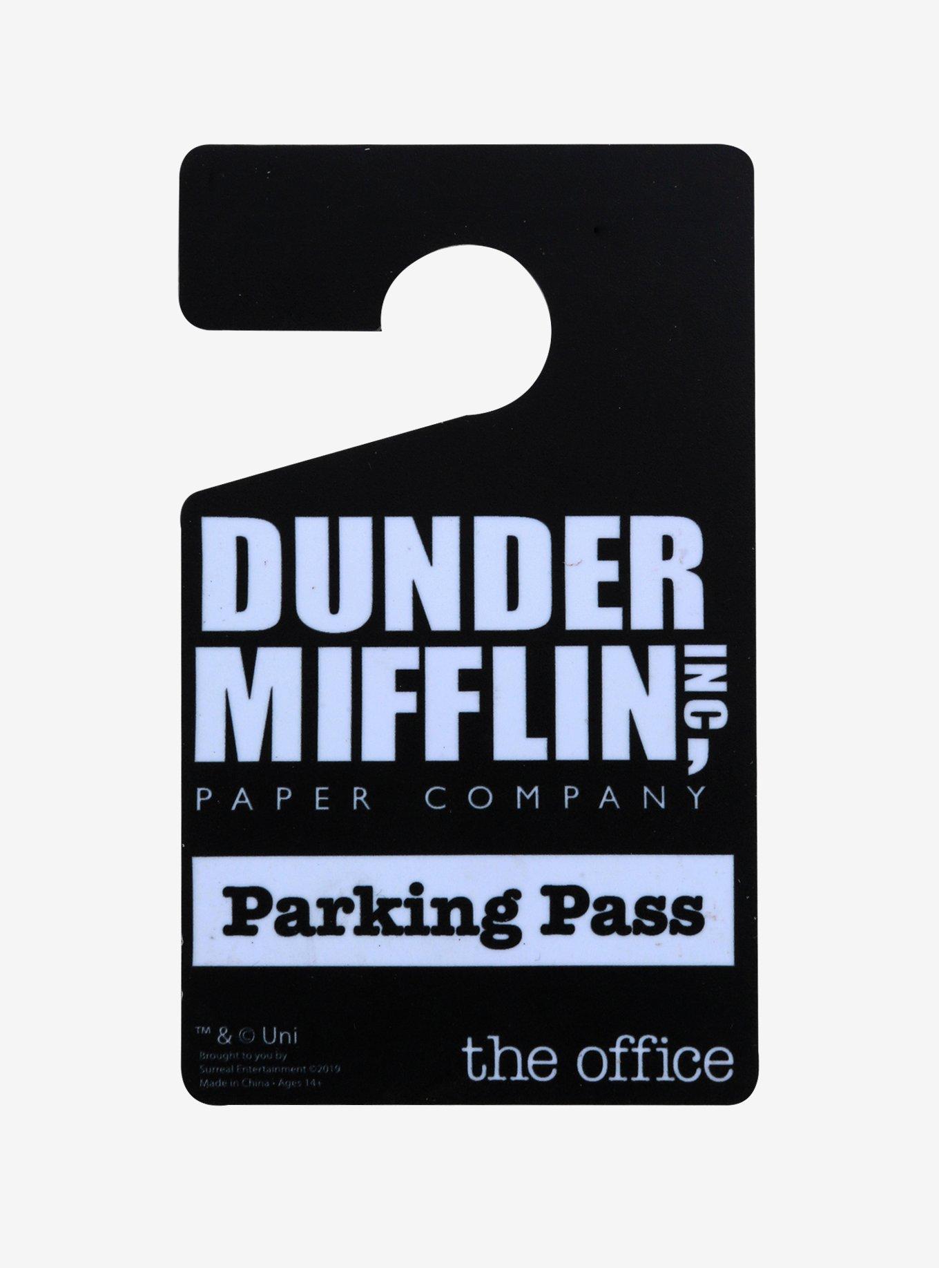 The Office Dunder Mifflin Parking Pass Air Freshener Hot Topic