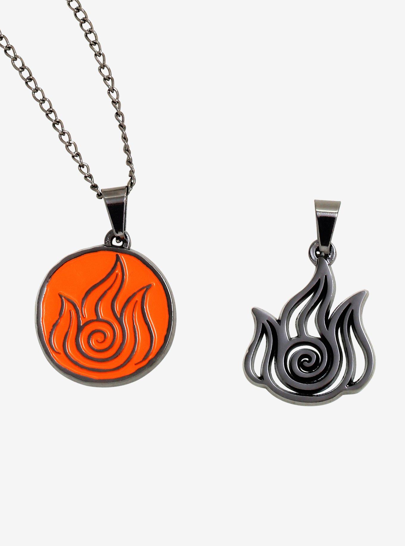 Avatar The Last Airbender Fire Nation Charm Necklace BoxLunch