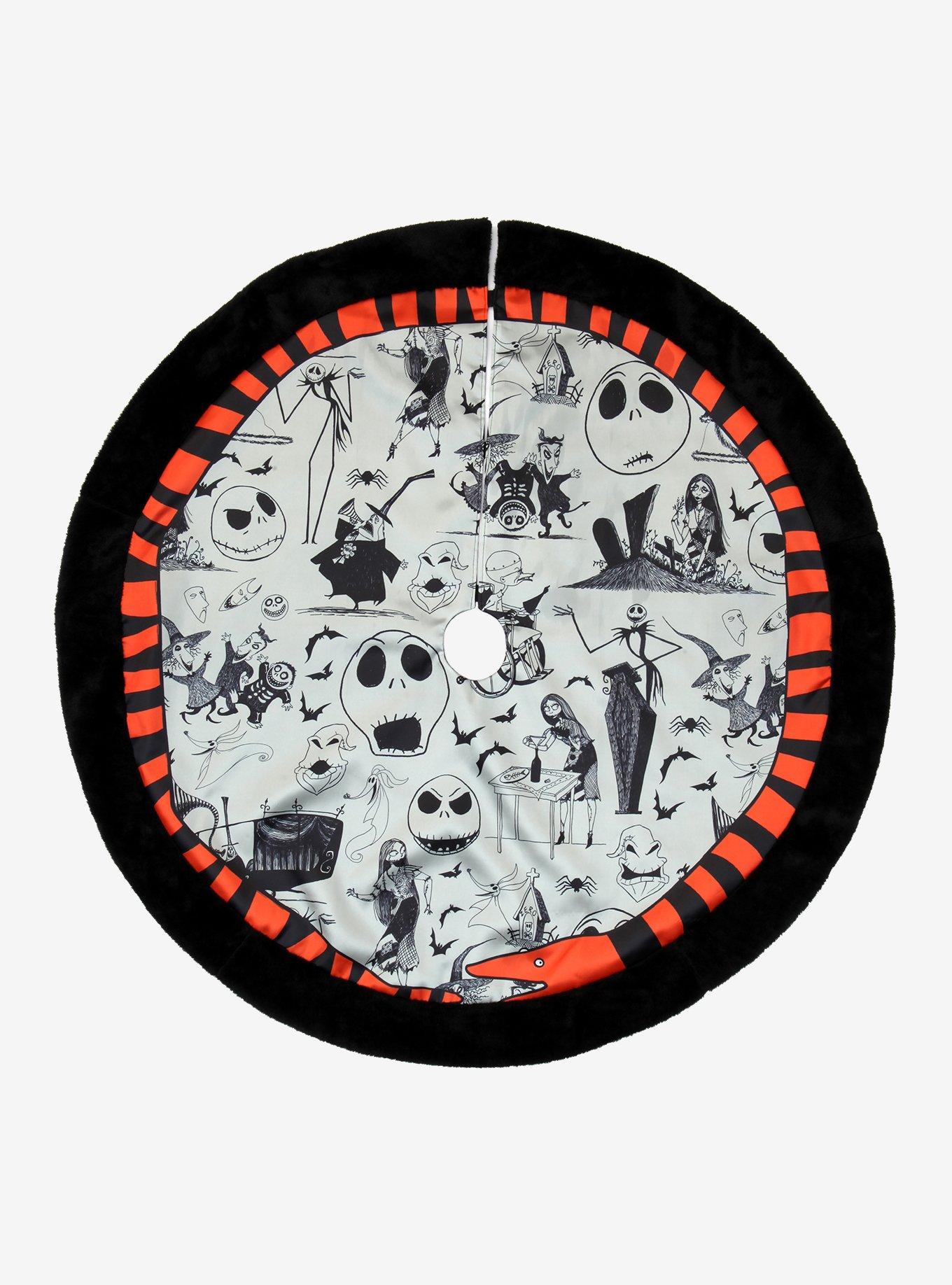 The Nightmare Before Christmas Snake Tree Skirt Hot Topic