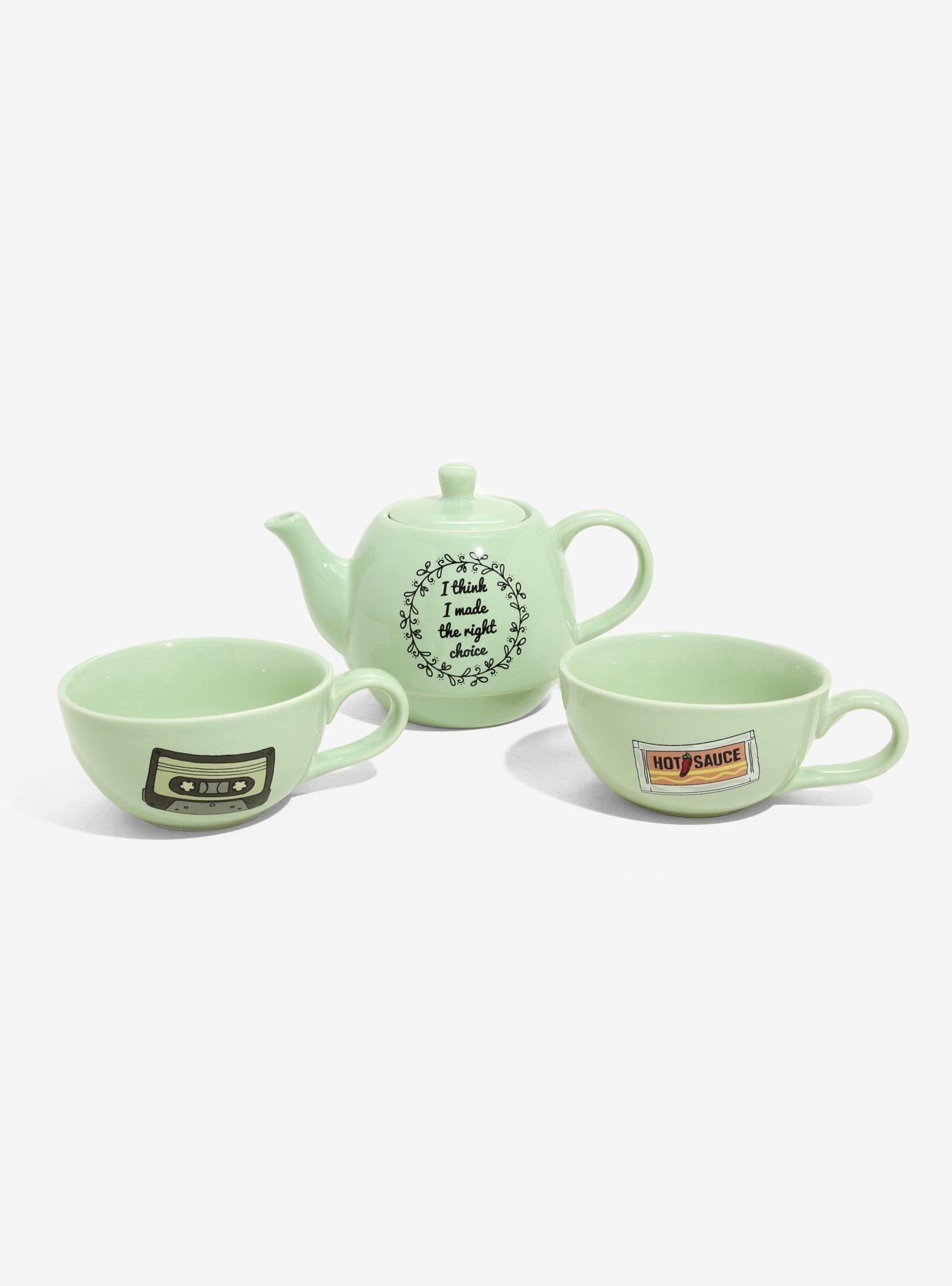 The Office Pam Teapot Set Hot Topic