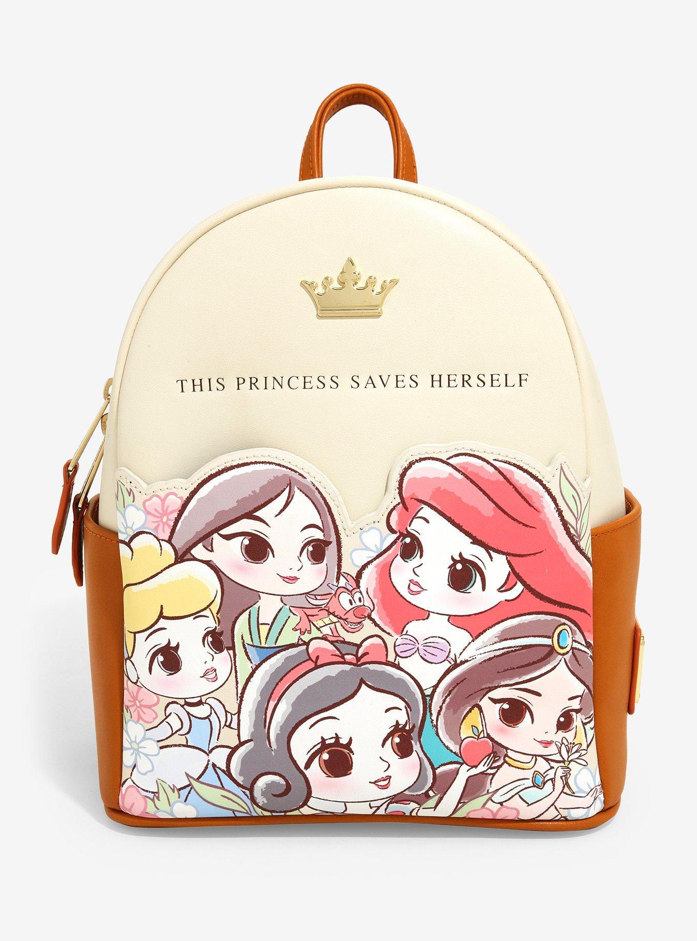 Loungefly Disney Princess Chibi Mini Backpack BoxLunch Exclusive