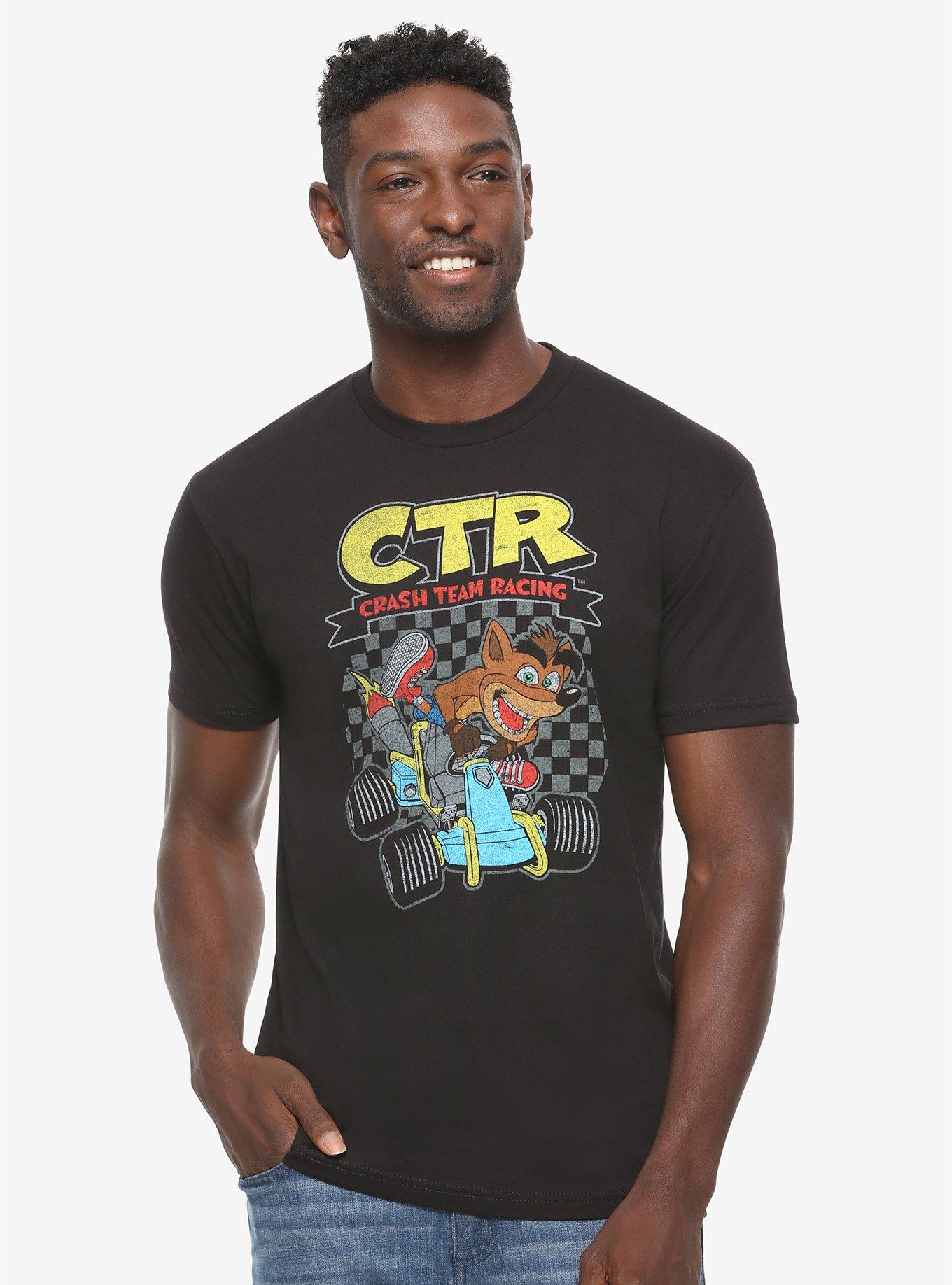 Crash Bandicoot Crash Team Racing TShirt BoxLunch Exclusive BoxLunch