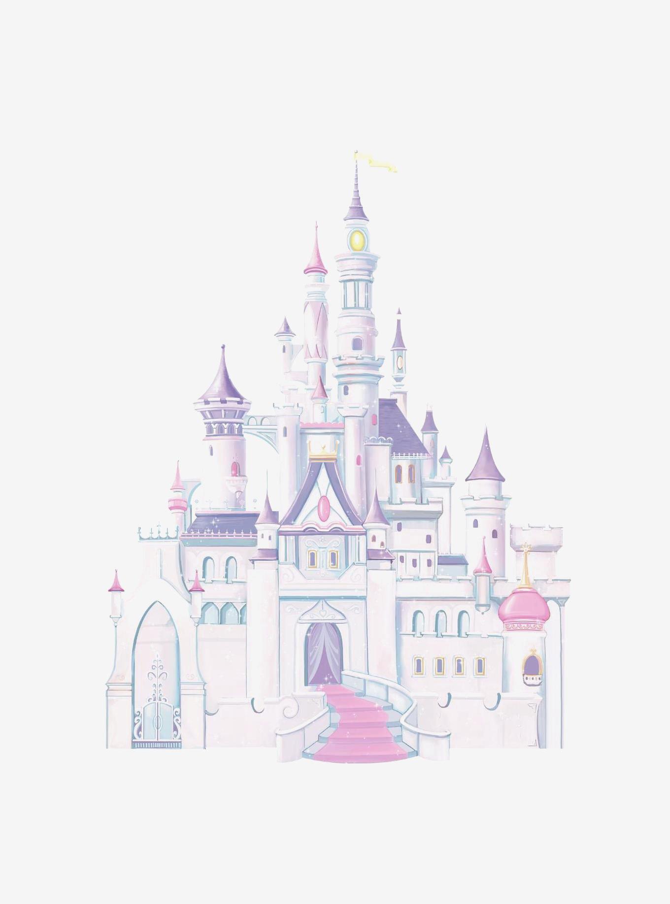 Disney Princess Castle Peel & Stick Giant Wall Decal Hot Topic
