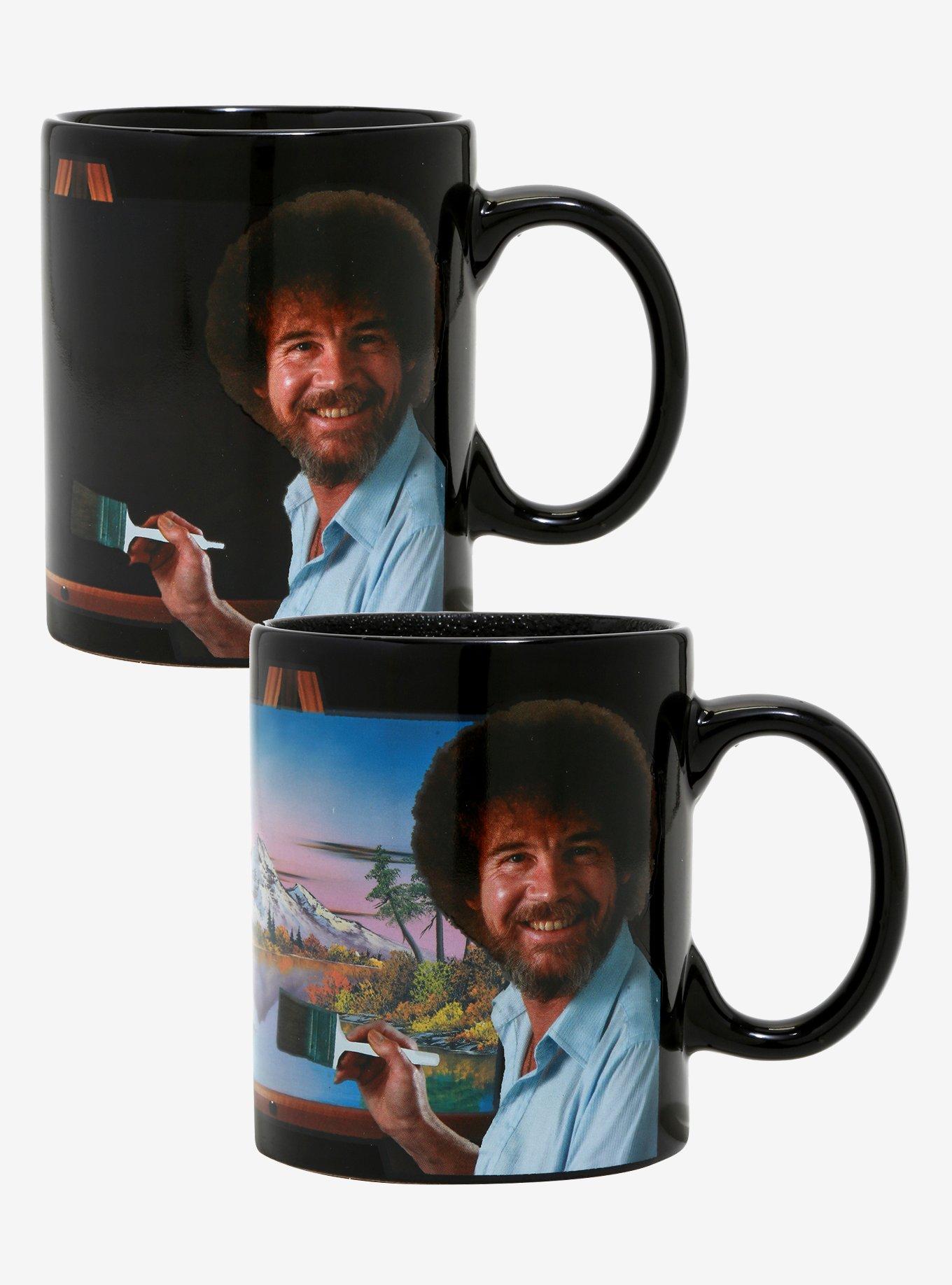 Bob Ross Heat Reveal Mug Hot Topic