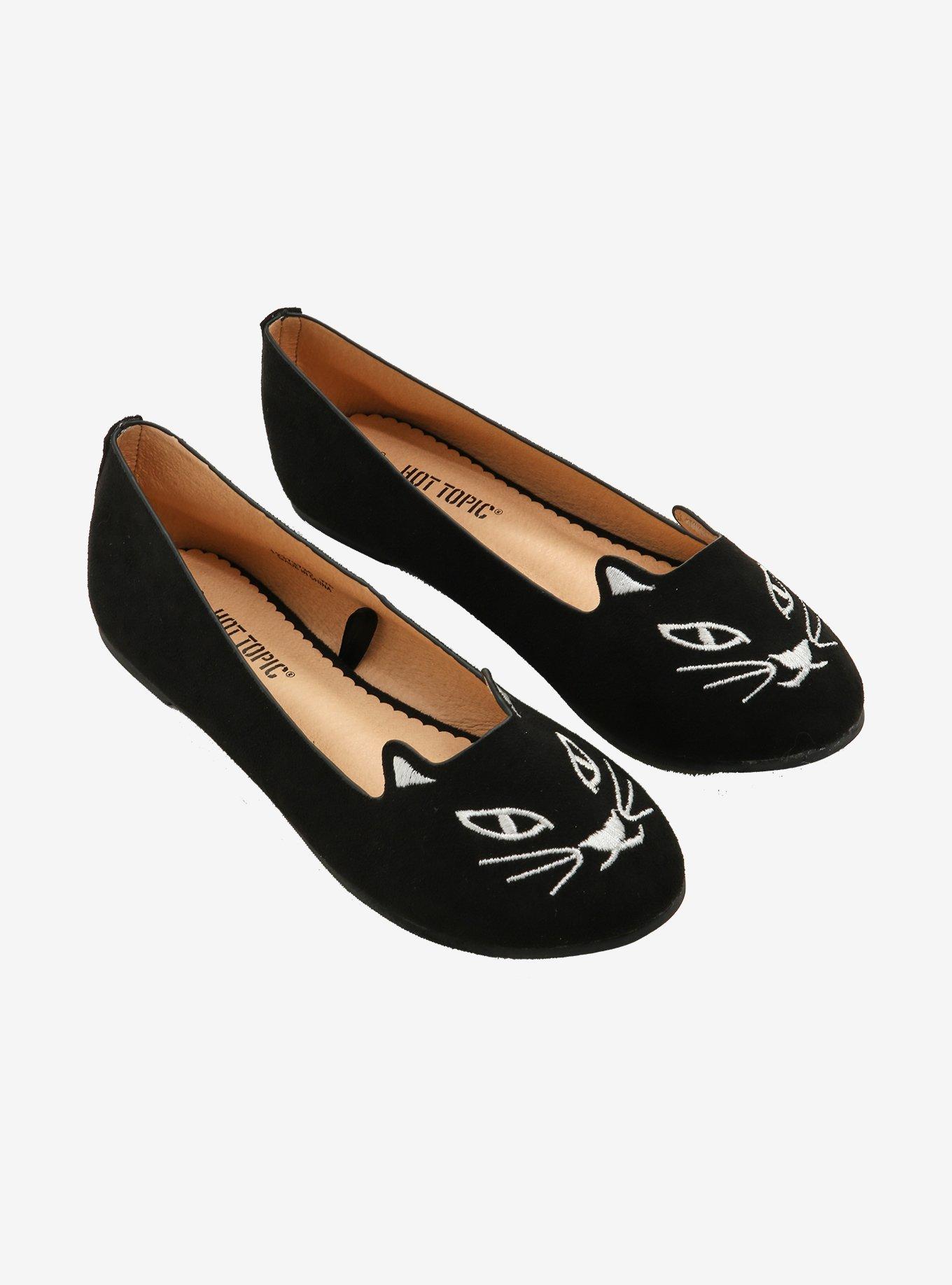 Black Cat Flats Hot Topic