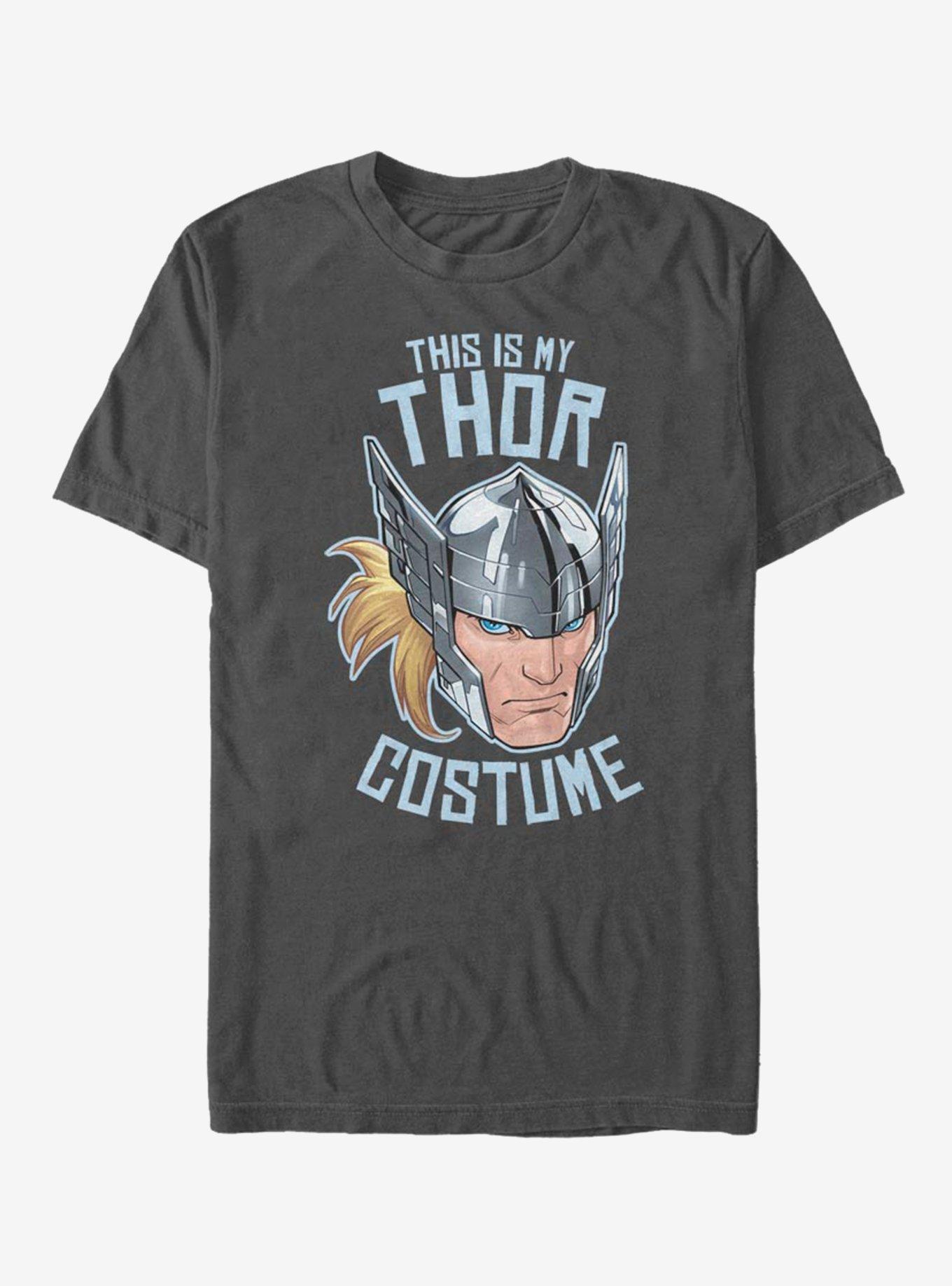Marvel Thor Costume TShirt GREY BoxLunch