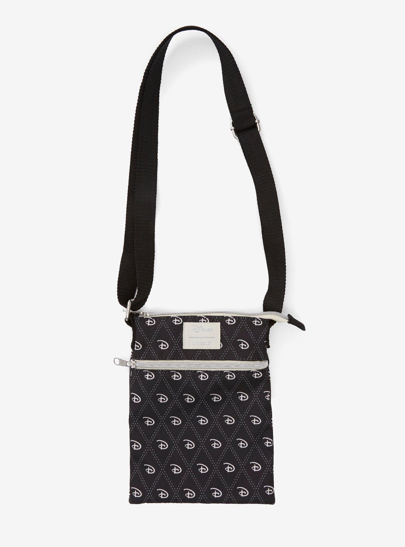 Loungefly Disney Logo Passport Crossbody Bag Hot Topic