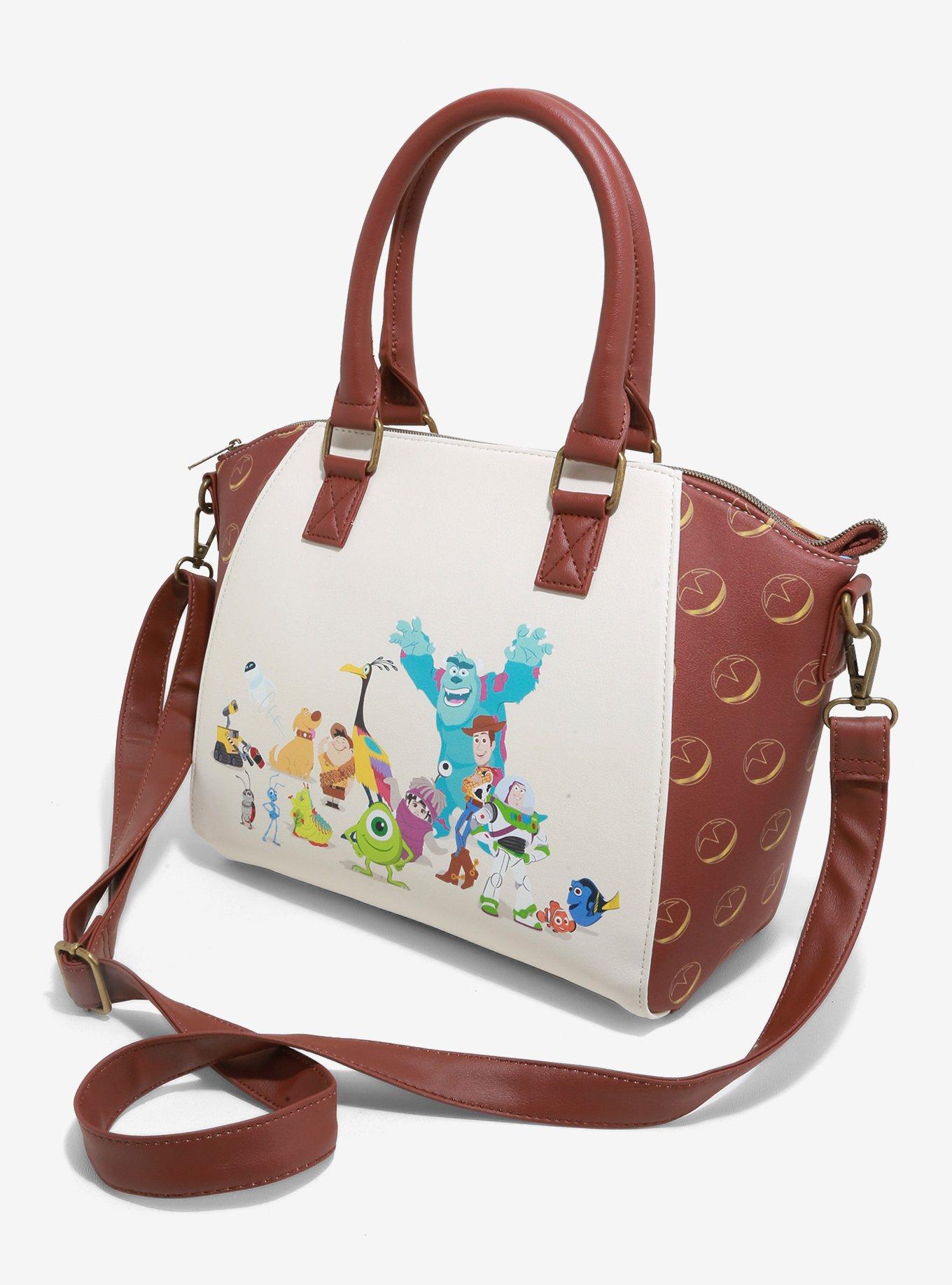 Loungefly Disney Pixar Characters Satchel Bag Hot Topic