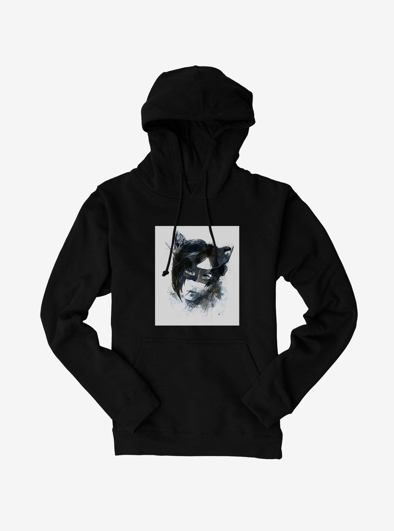 DC Comics Batman Catwoman Watercolor Hoodie BoxLunch