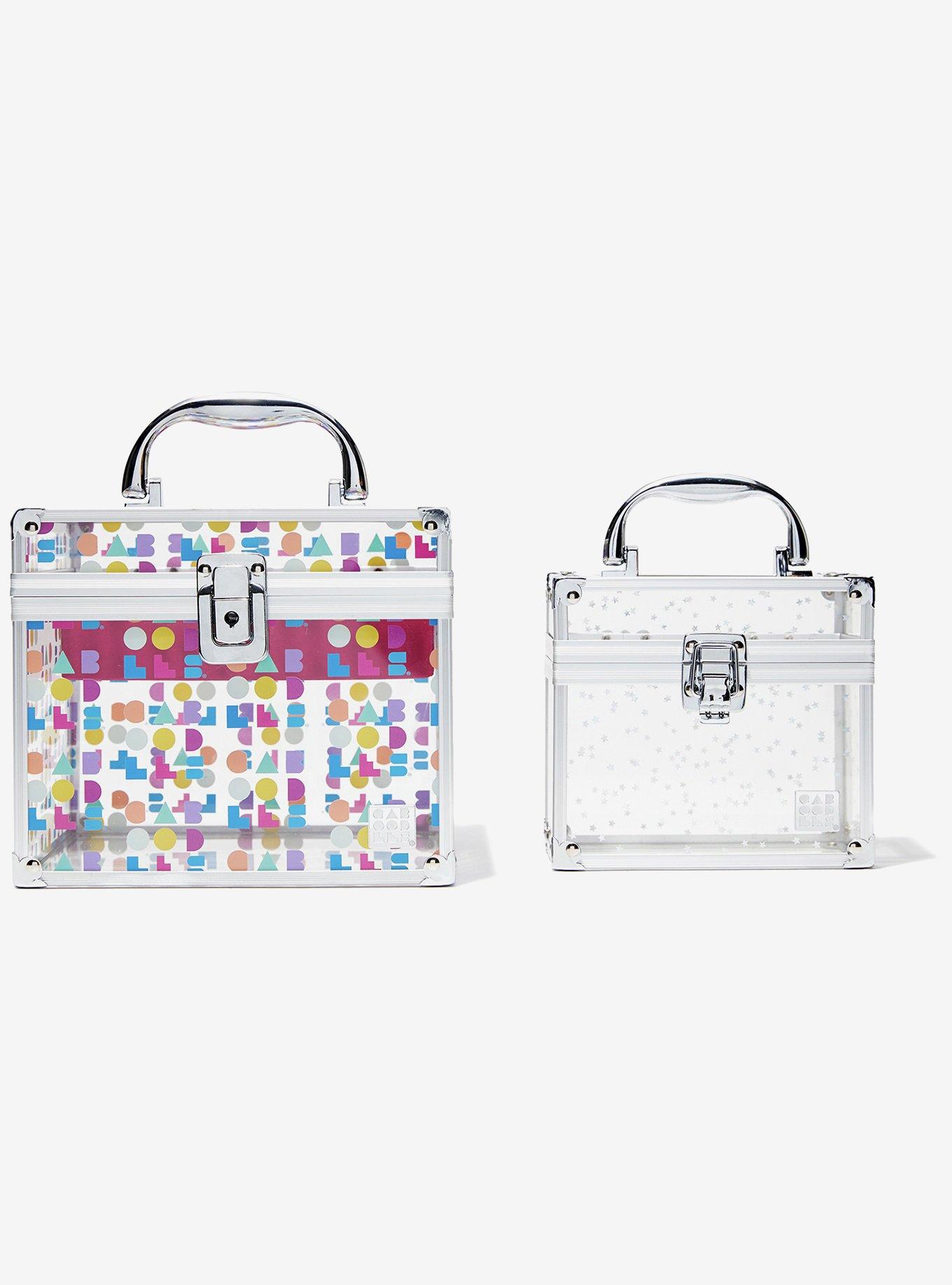 Caboodle Prima Donna Train Case Multicolor With Glitter Hot Topic