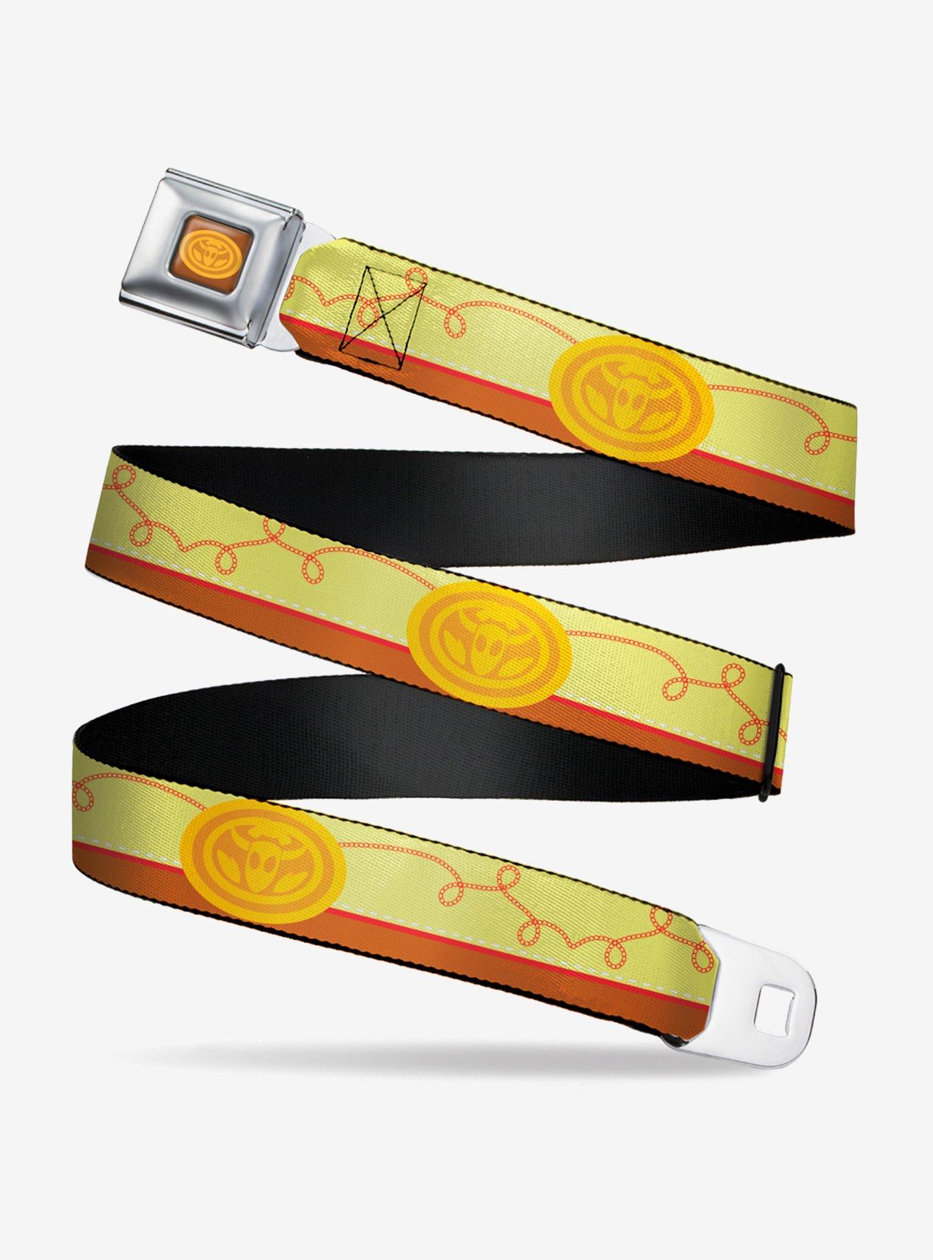 Disney Pixar Toy Story Jessie Bounding Cowboy Buckle Lasso Seatbelt