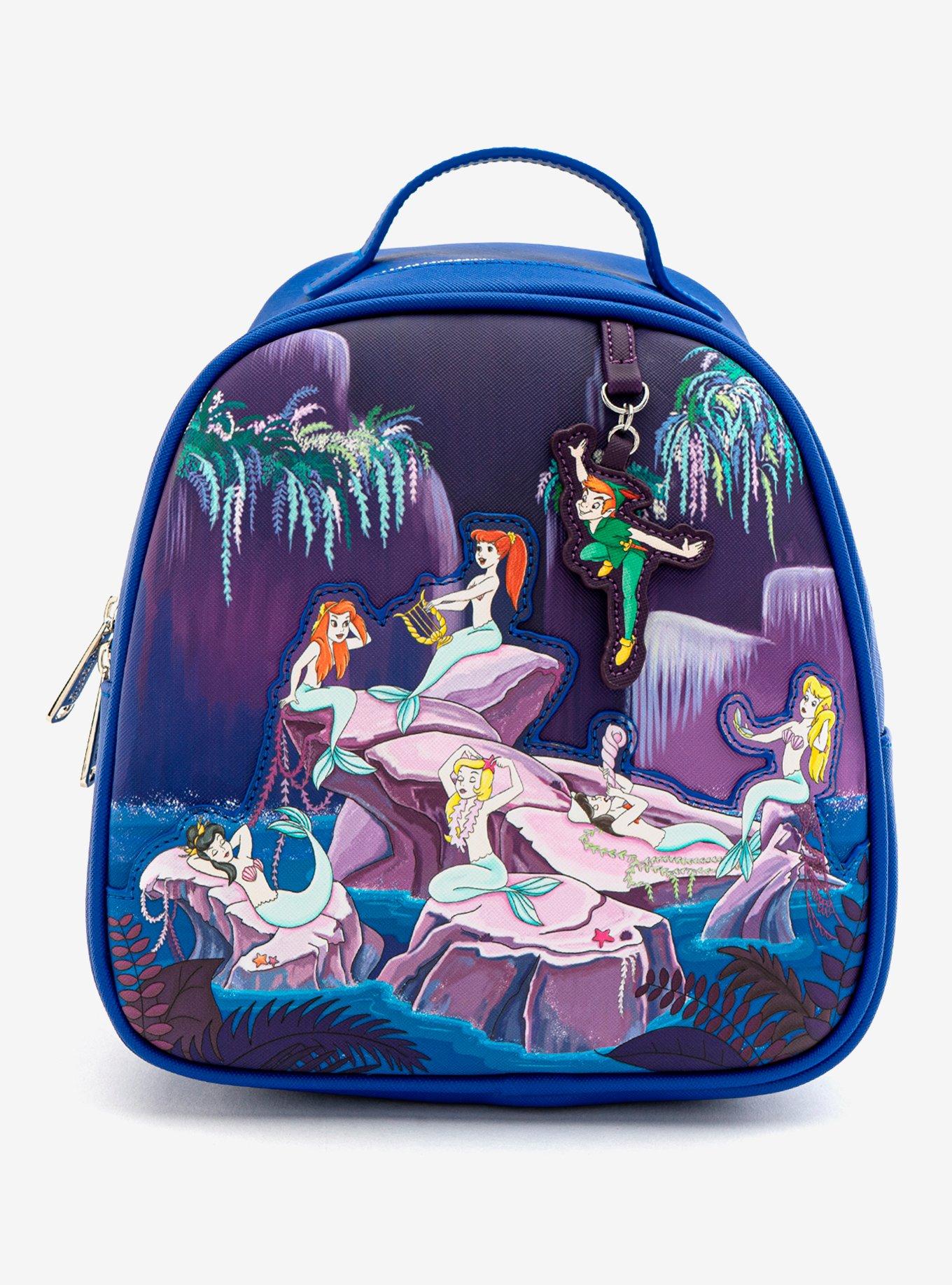 Loungefly Disney Peter Pan Mermaid Lagoon Mini Backpack Her Universe