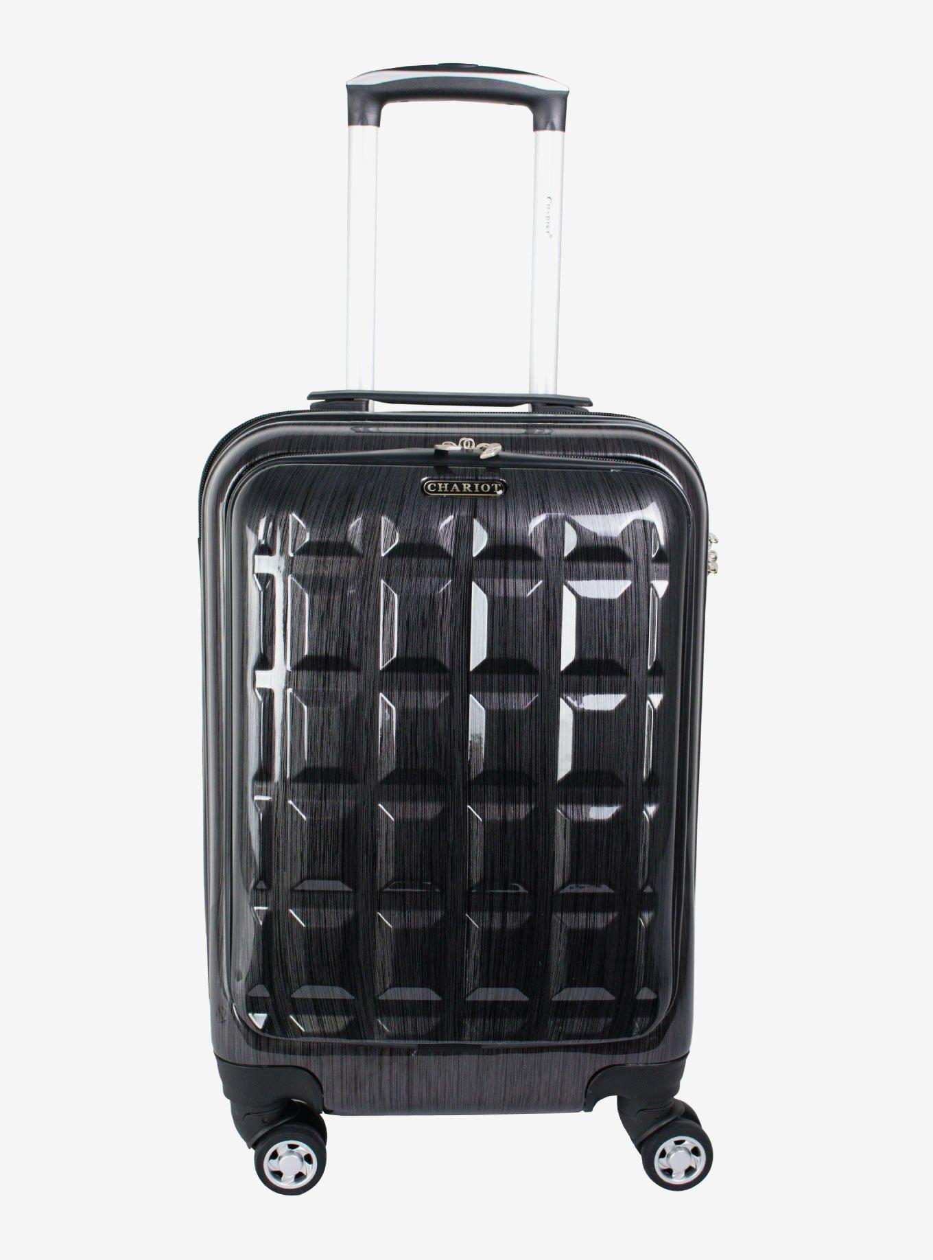Duro Hard Sided Carry On Grey Luggage BoxLunch