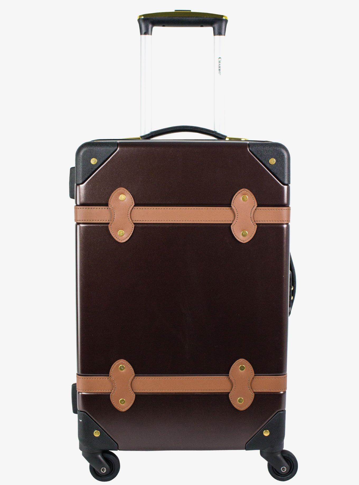 Titanic Hard Sided Carry On Brown Luggage BoxLunch