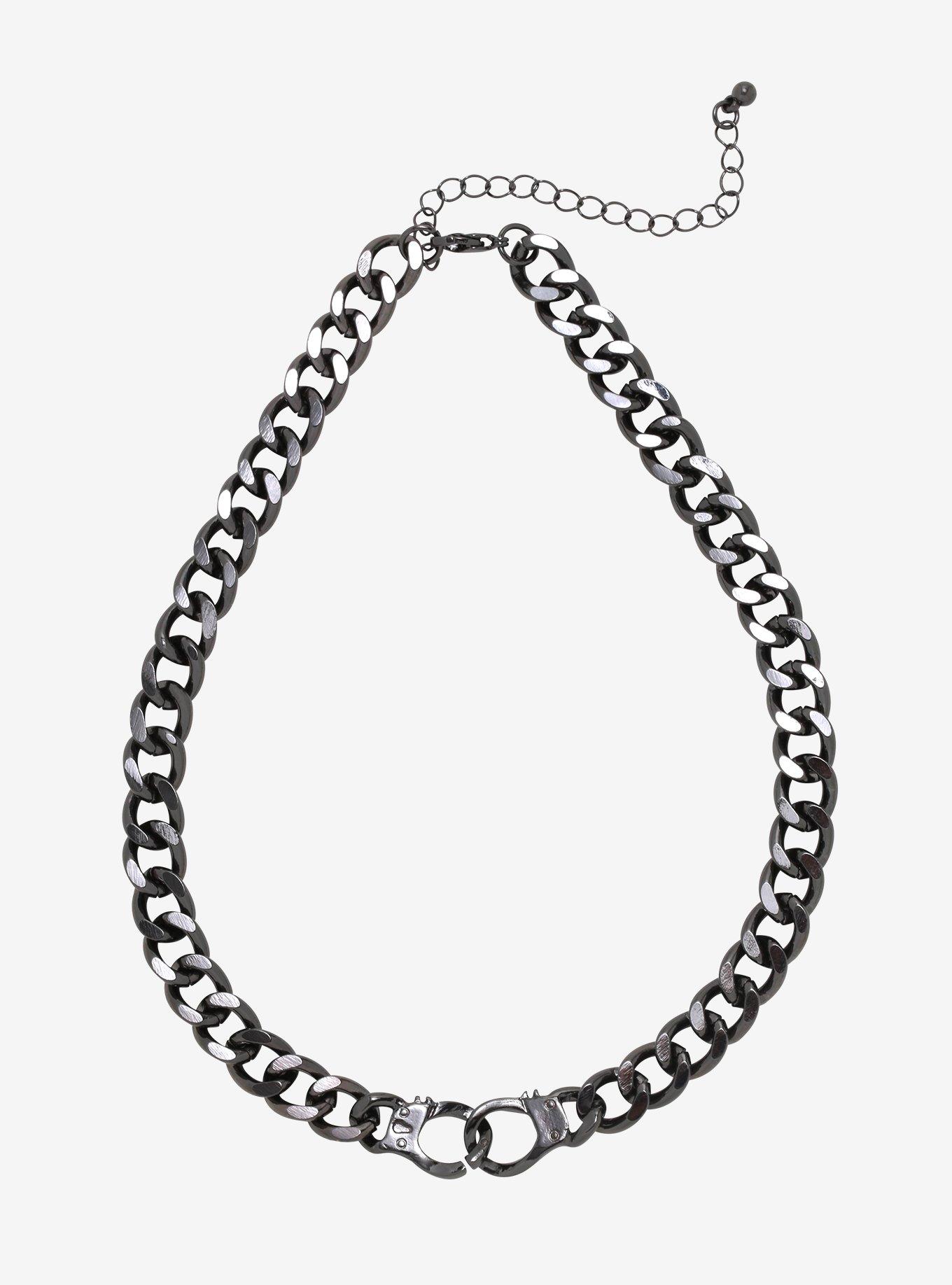 Handcuff Chain Choker Hot Topic