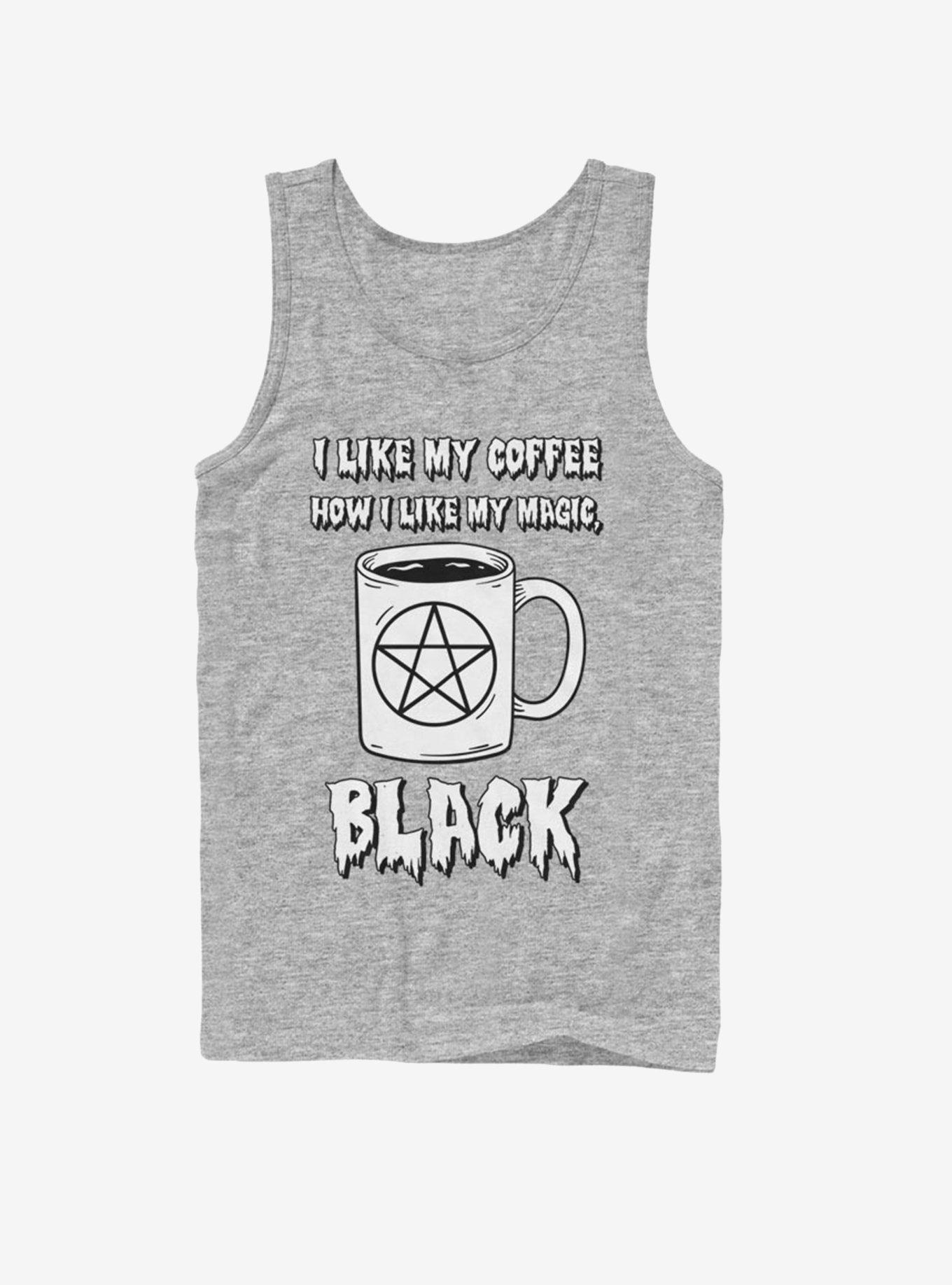Black Coffee Magic Tank GREY Hot Topic